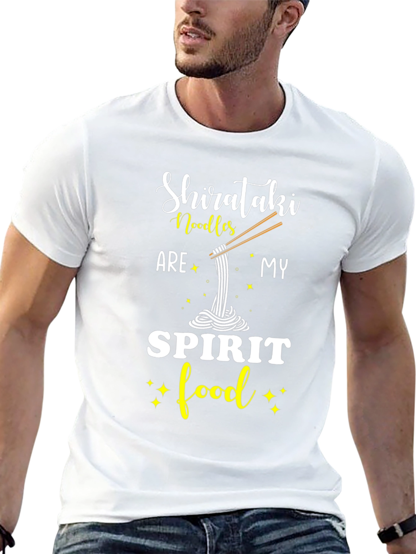 Shirataki Noodles Spirit Food T-Shirt