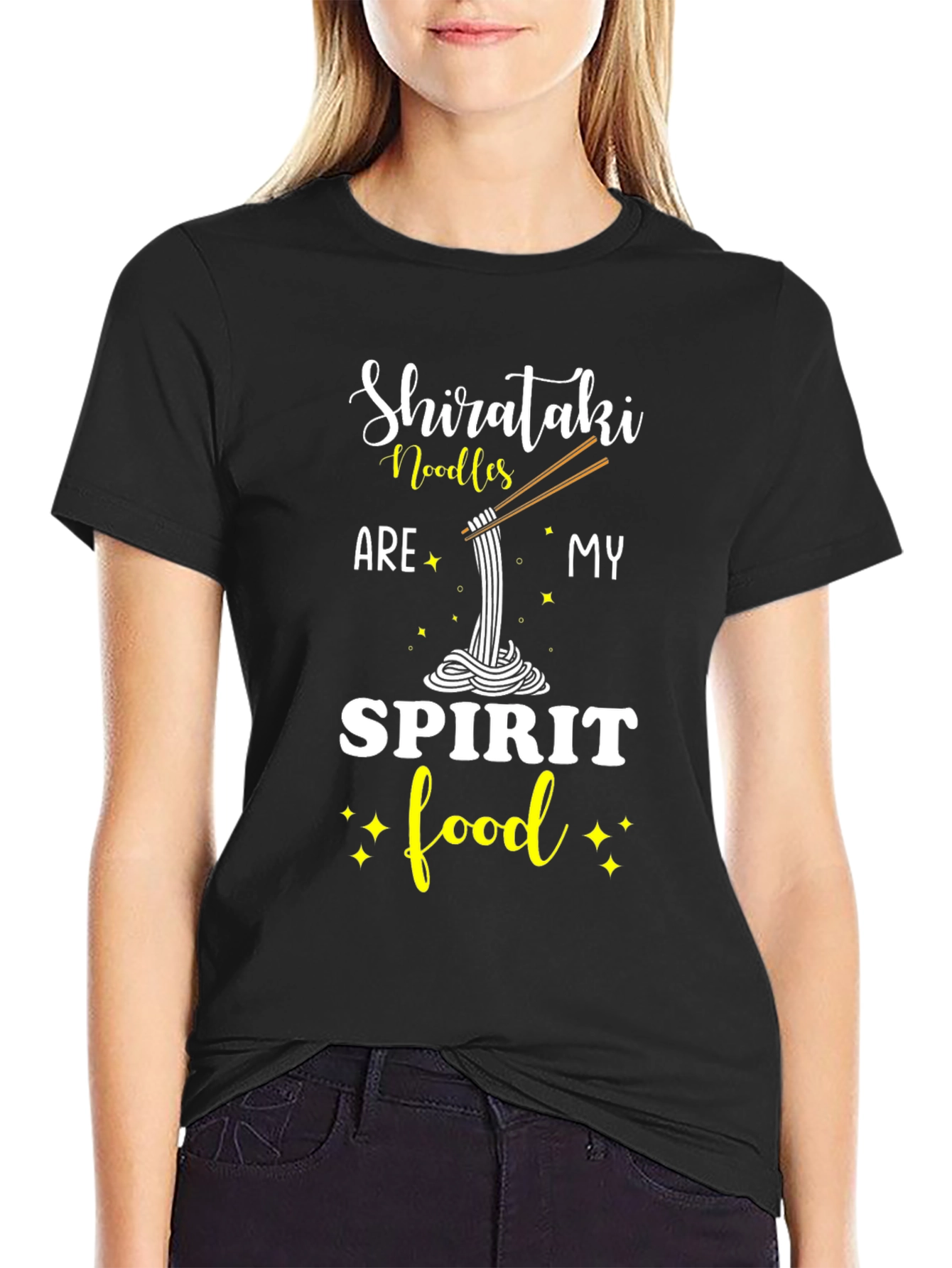 Shirataki Noodles Spirit Food T-Shirt