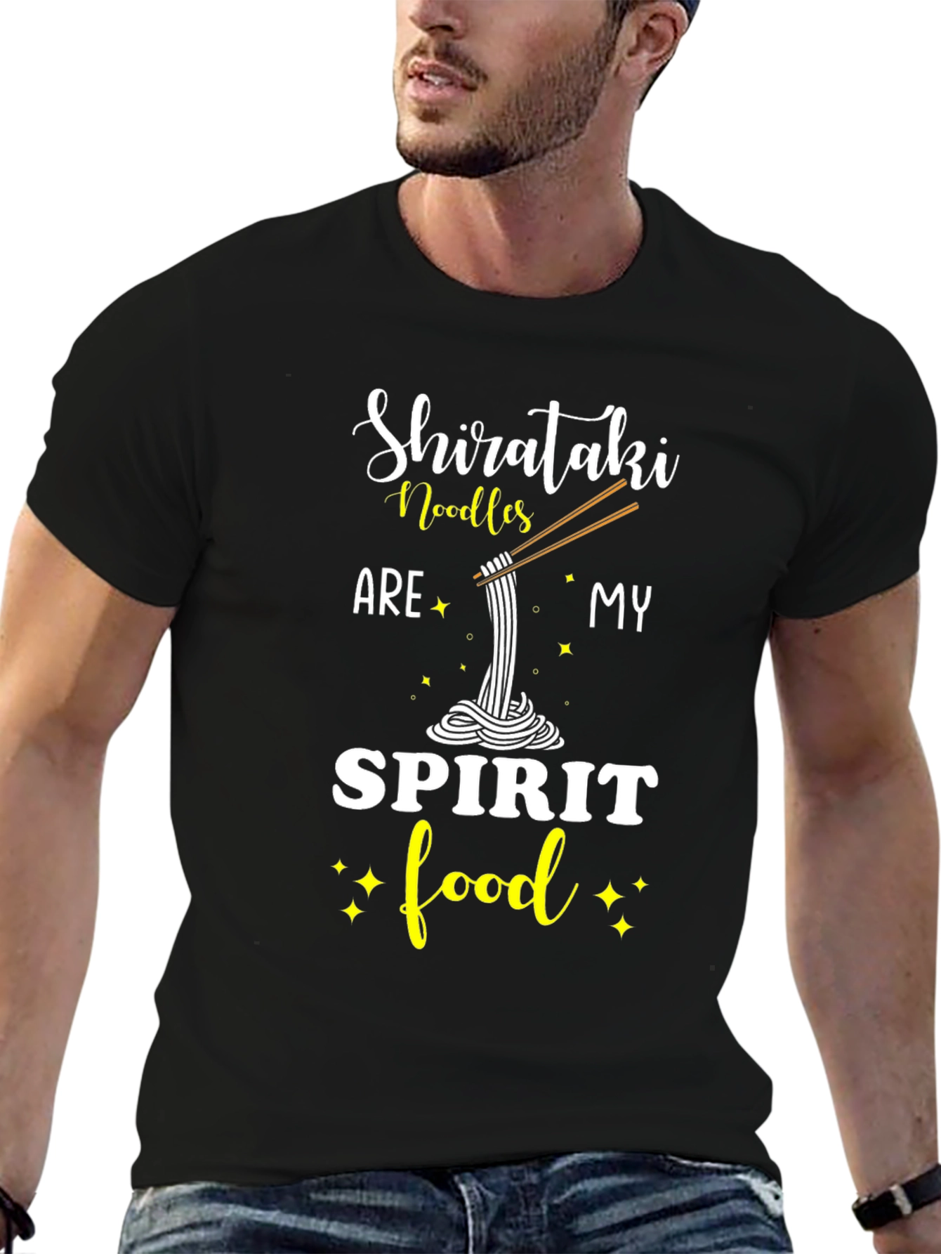 Shirataki Noodles Spirit Food T-Shirt