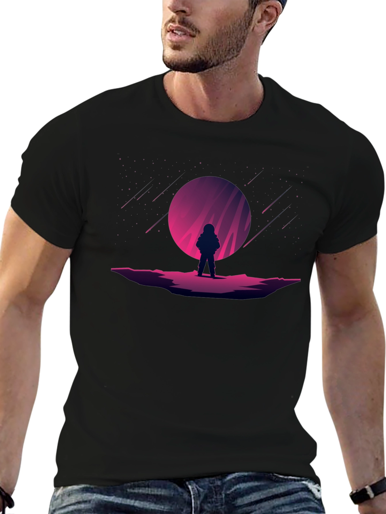 Astronaut Graphic Tee - Space Explorer T-Shirt