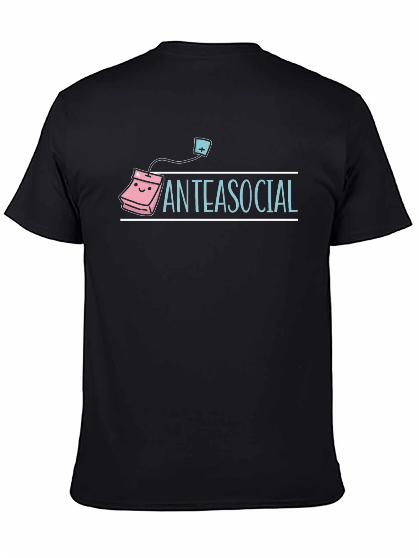 Anteasocial Graphic Tee -  Funny Tea Lover Shirt
