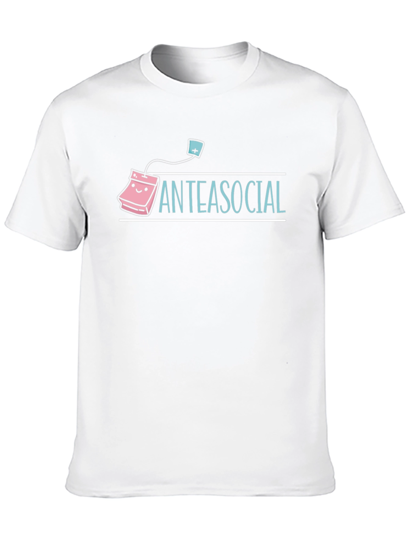 Anteasocial Graphic Tee -  Funny Tea Lover Shirt