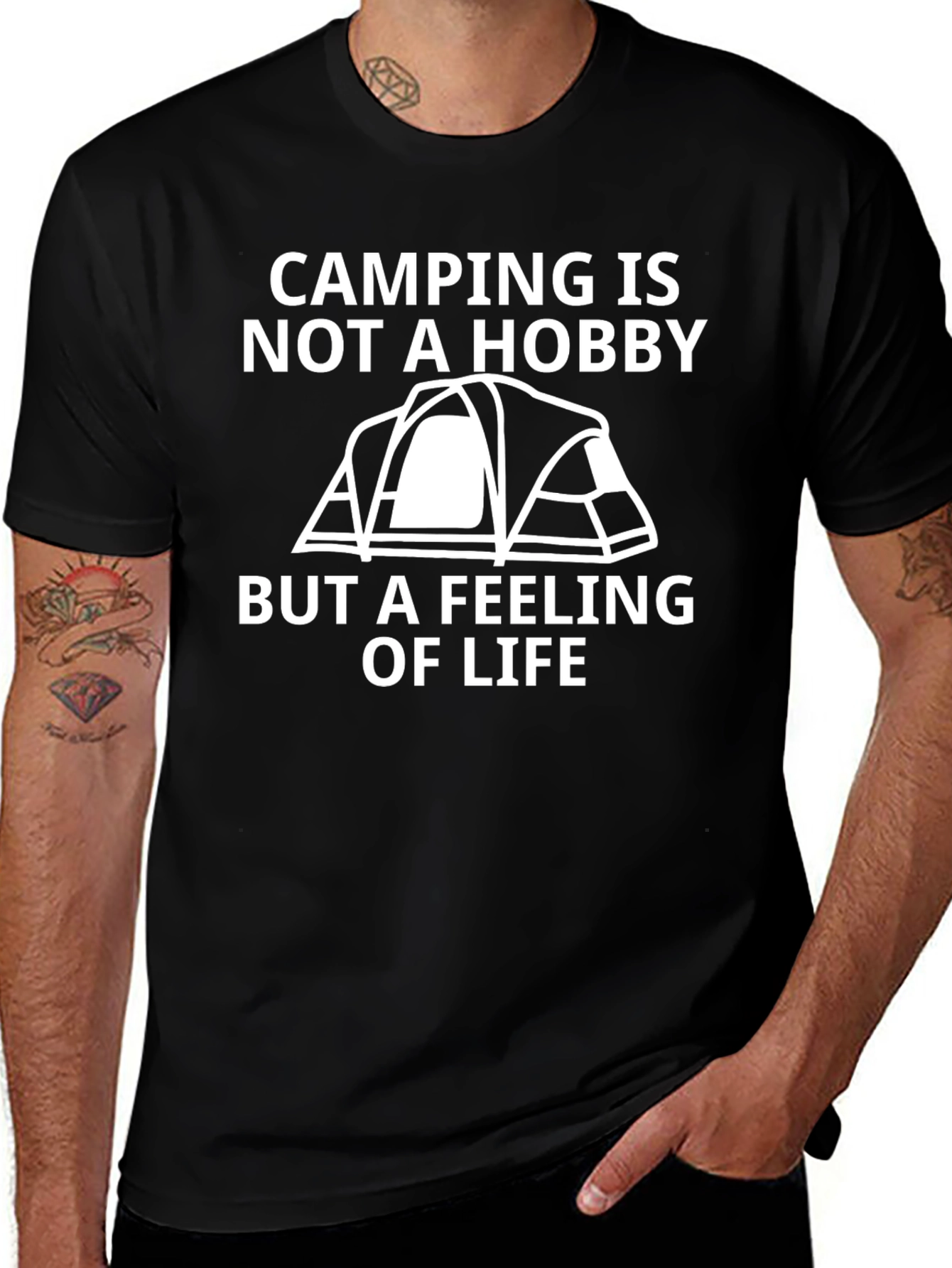 Camping is Not a Hobby Tee