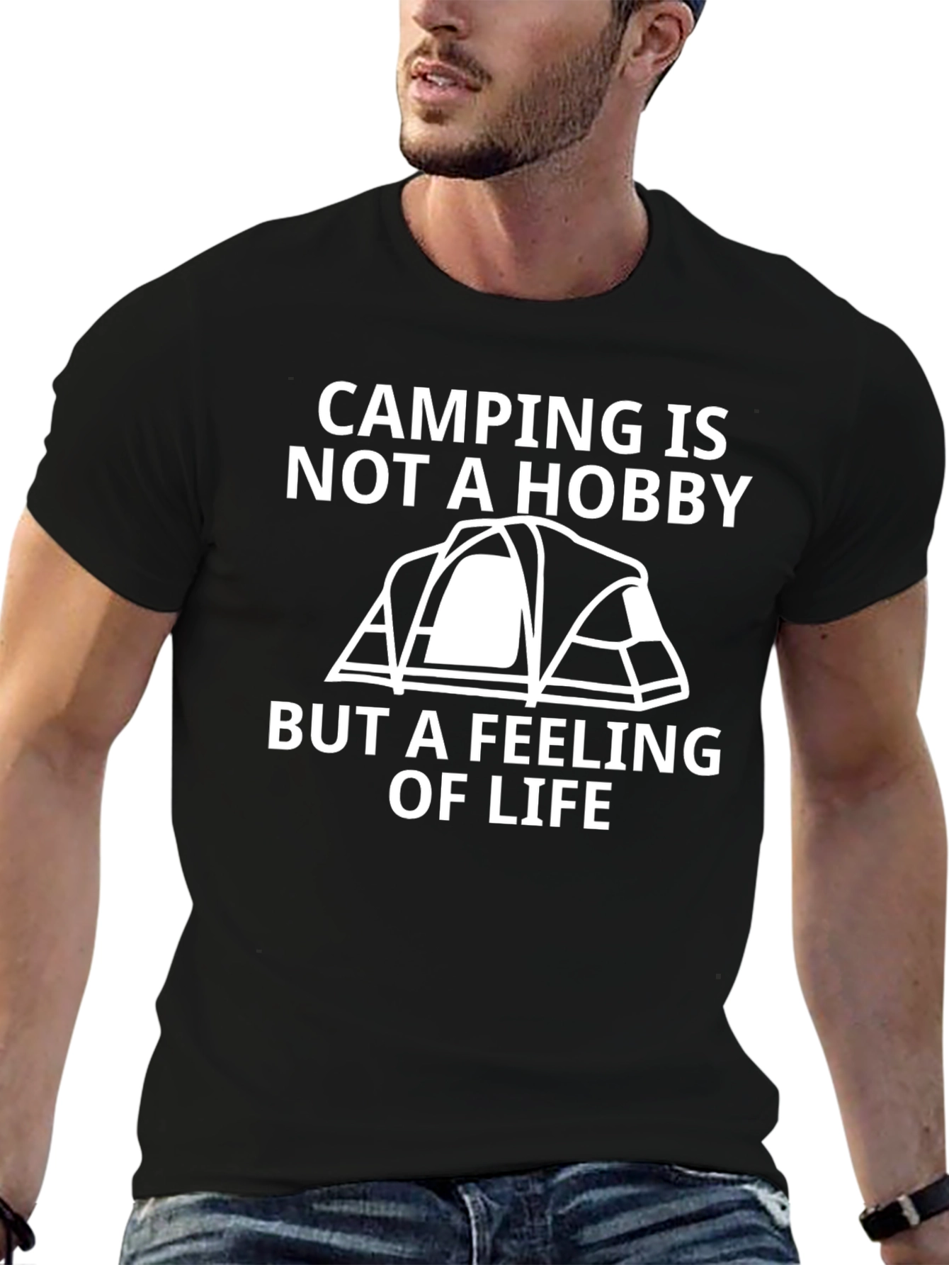 Camping is Not a Hobby Tee