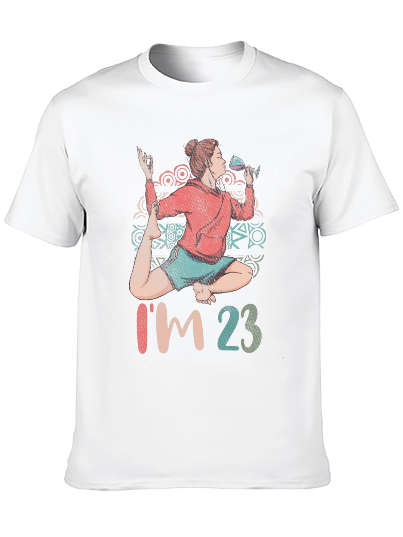 Yoga & Wine T-Shirt - Im 23