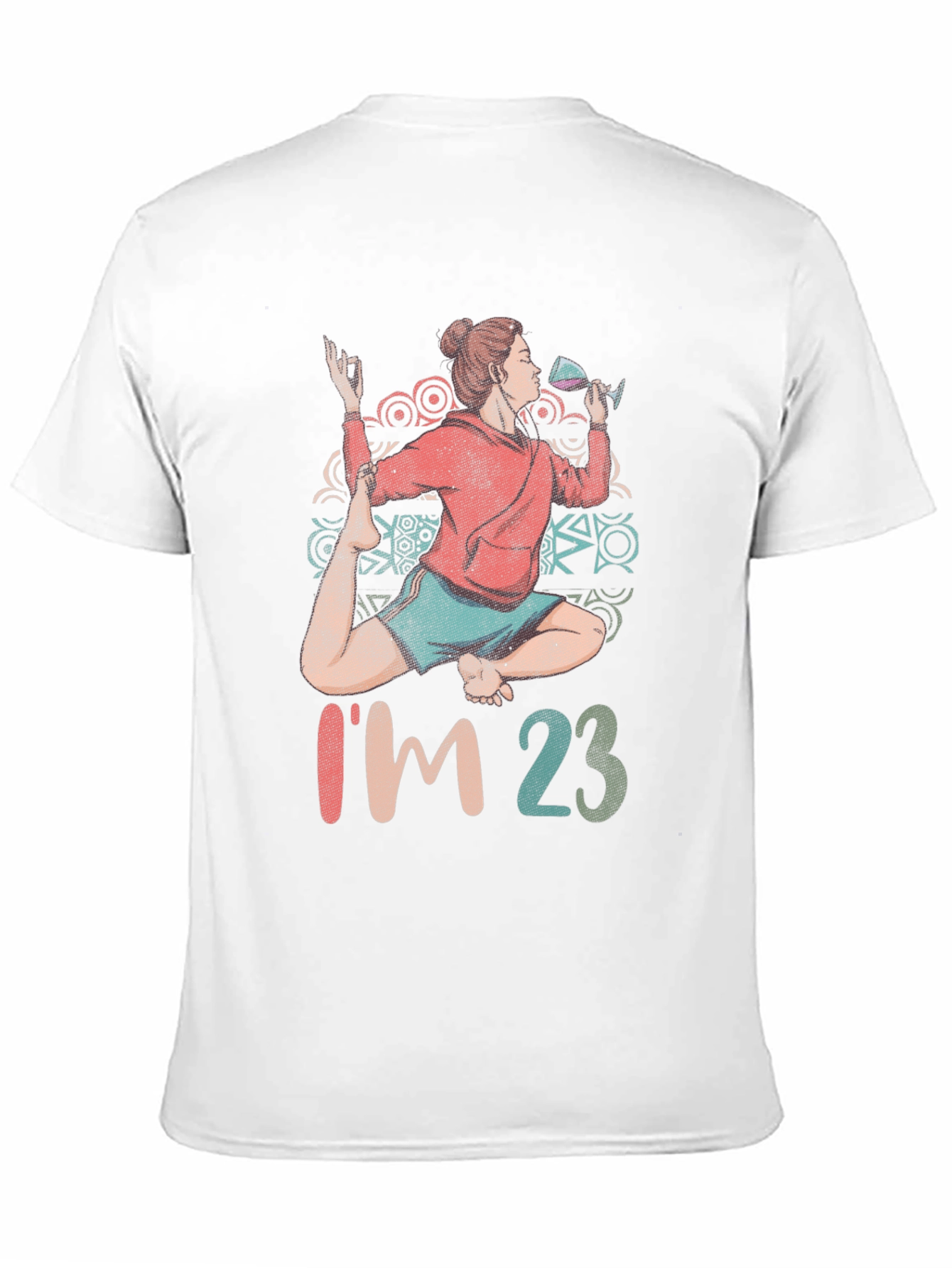 Yoga & Wine T-Shirt - Im 23