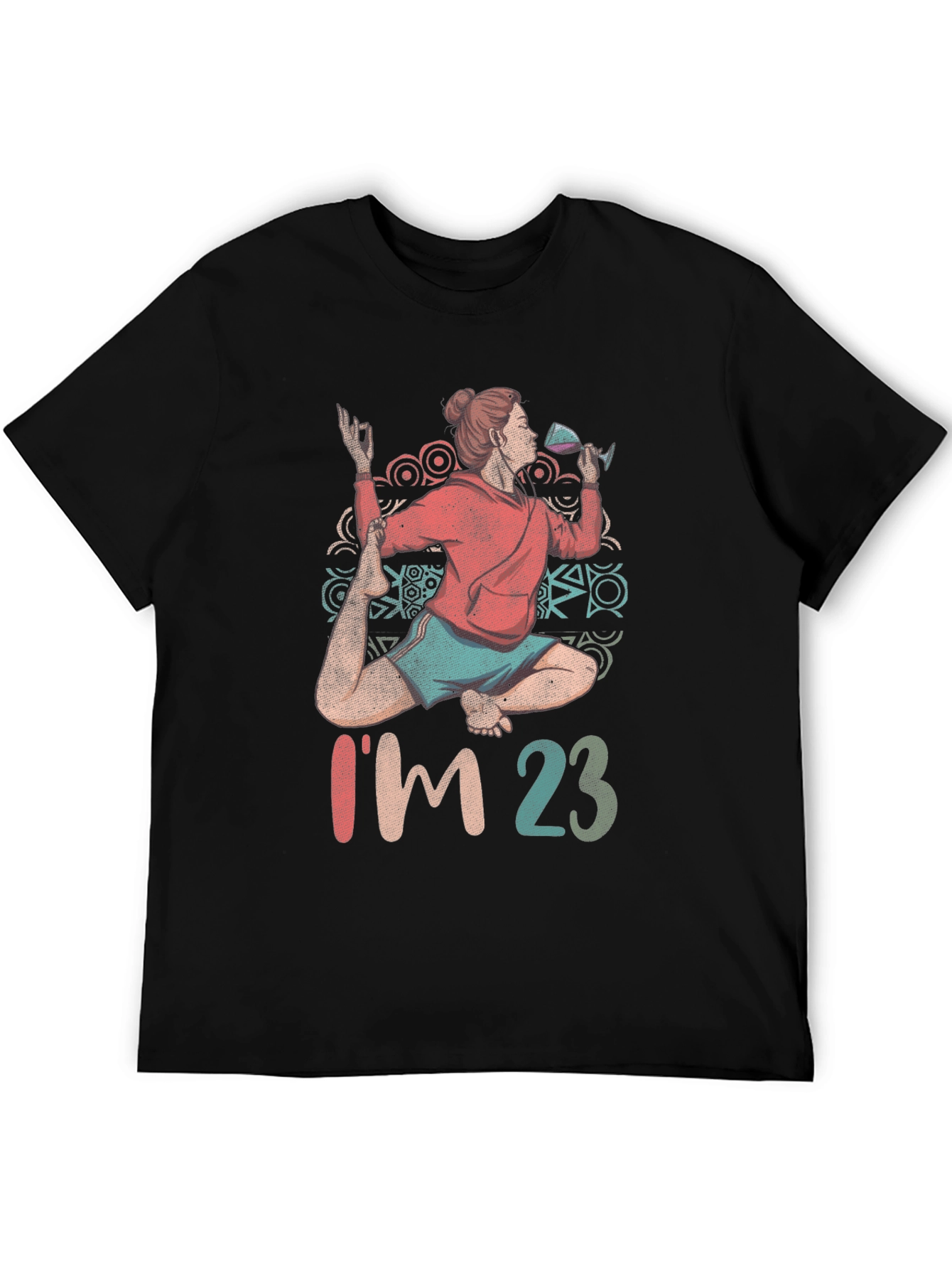 Yoga & Wine T-Shirt - Im 23