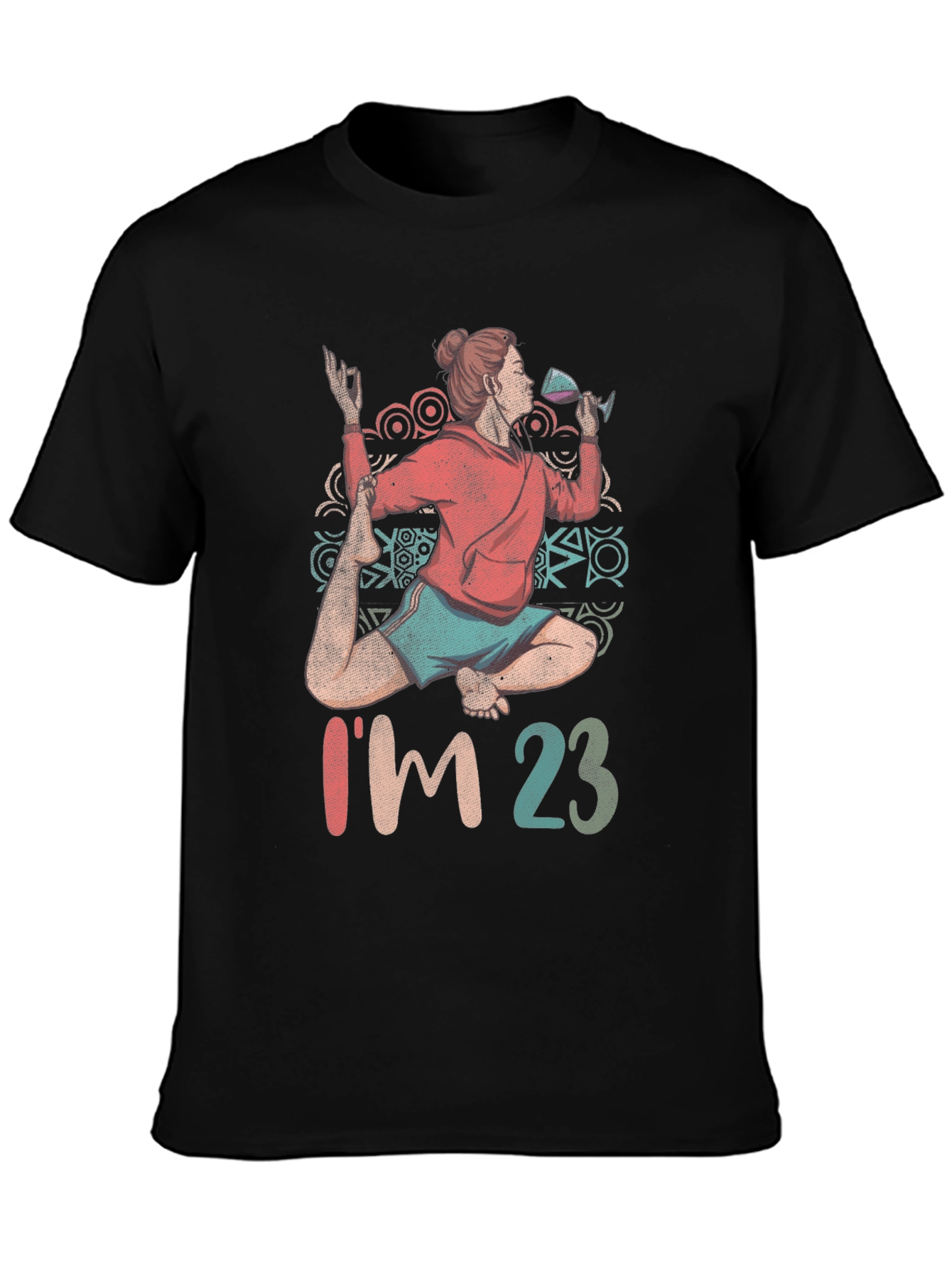 Yoga & Wine T-Shirt - Im 23