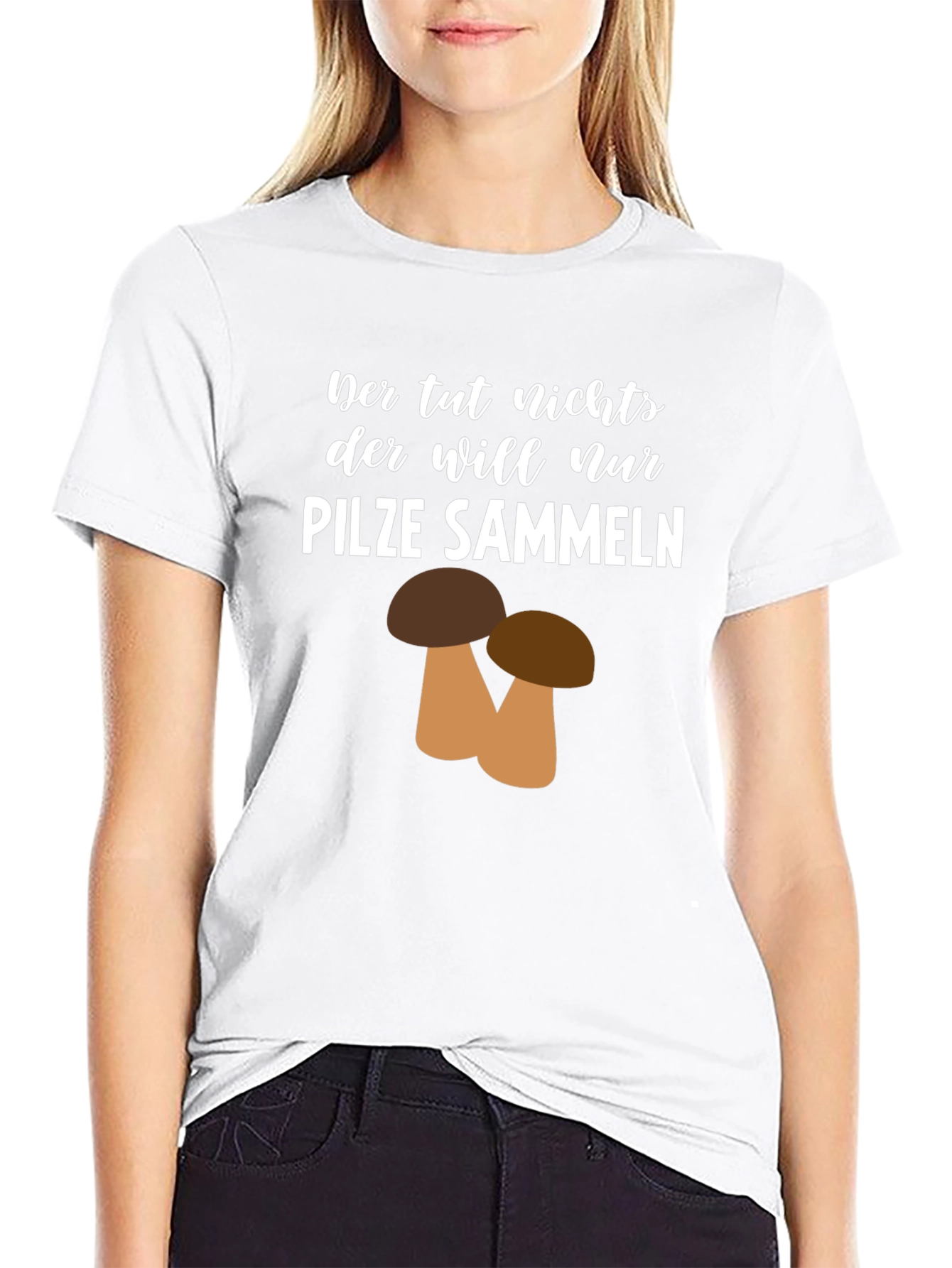 Mushroom Collecting T-Shirt - Der tut nichts