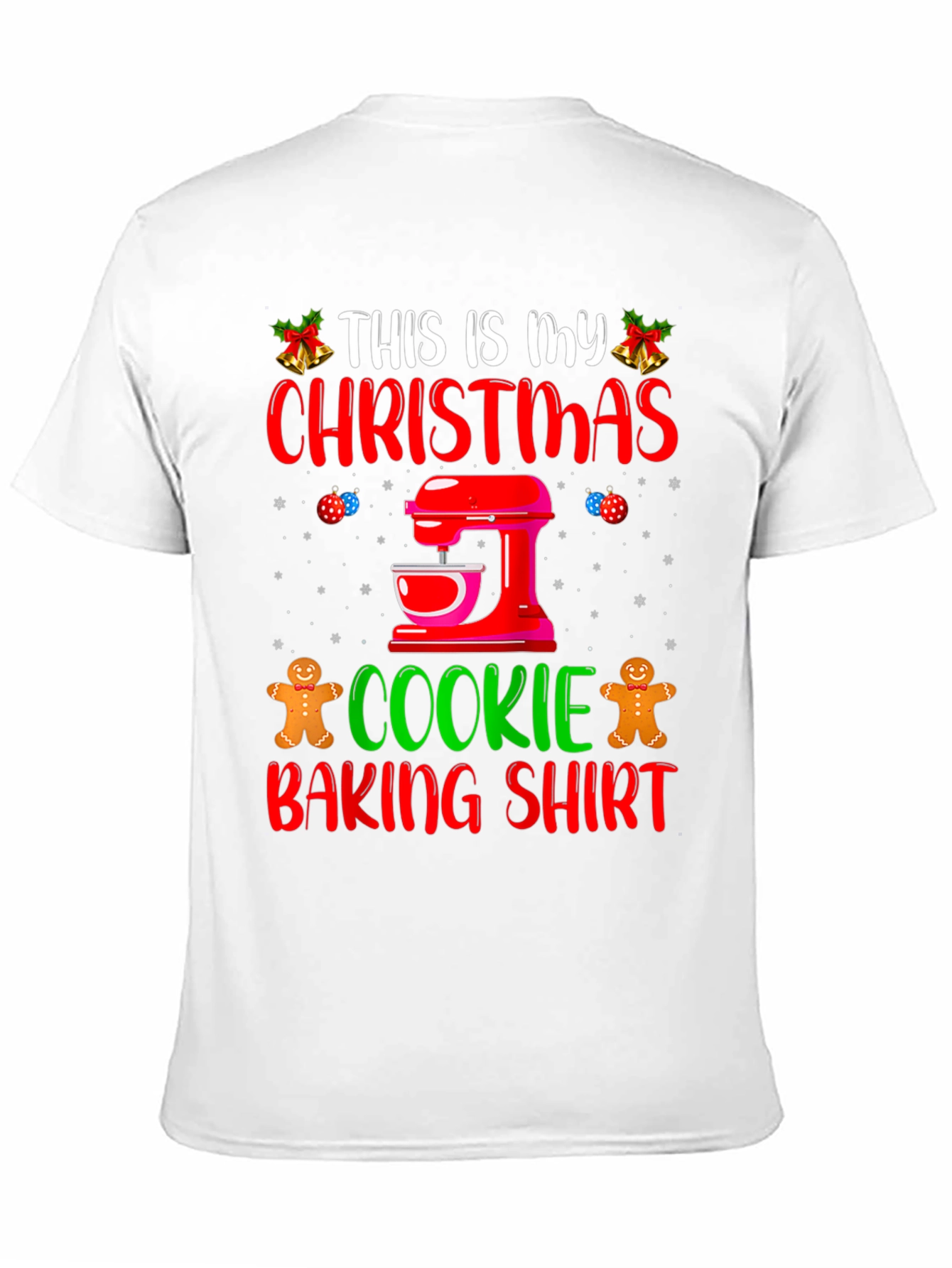 Christmas Cookie Baking Shirt Holiday Tee