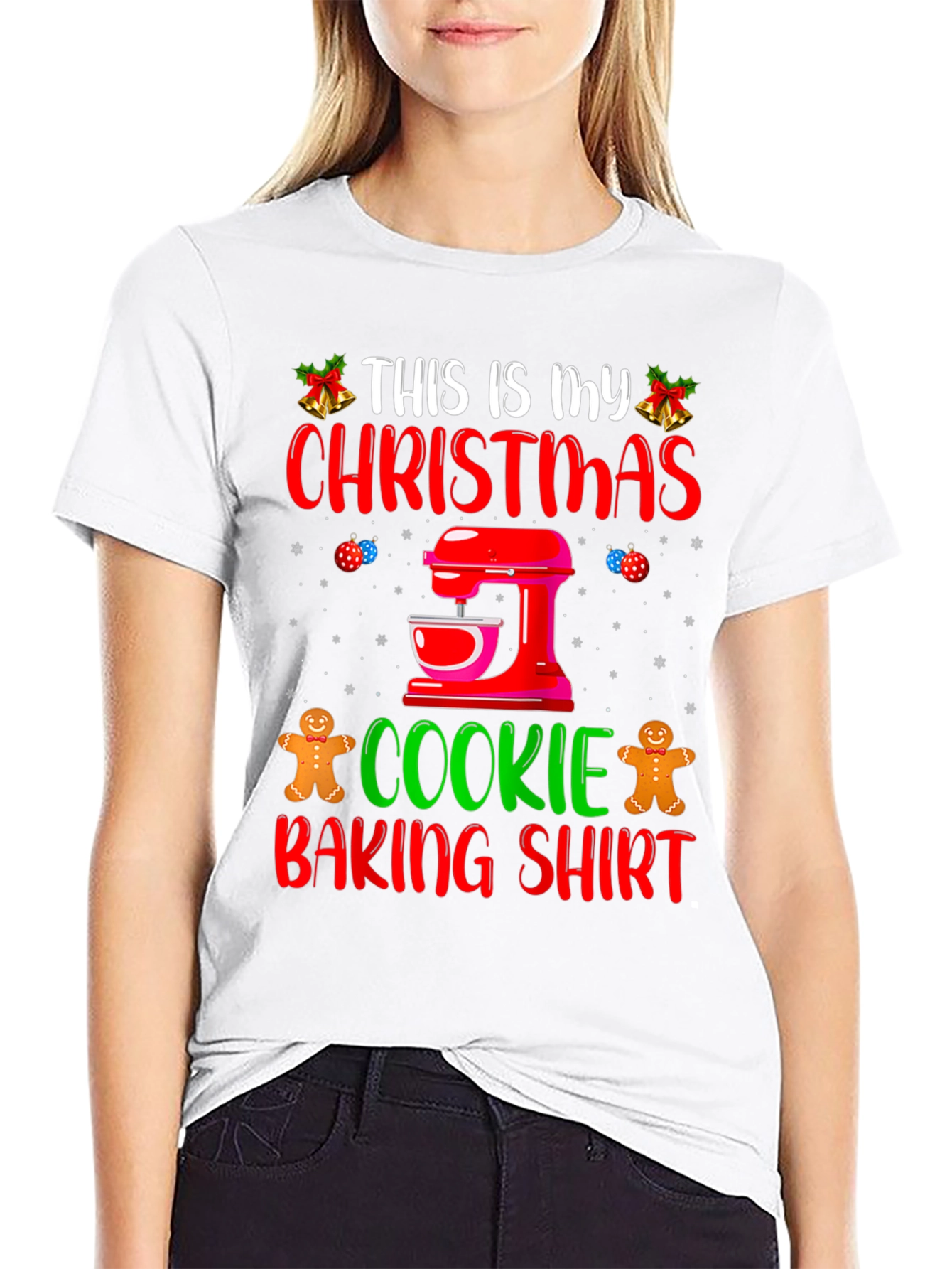 Christmas Cookie Baking Shirt Holiday Tee