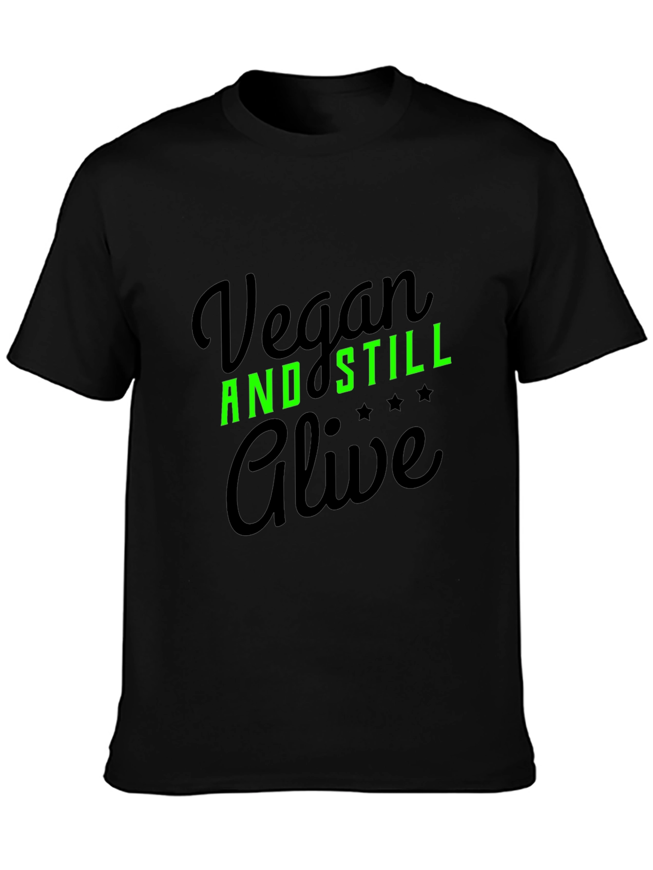 Vegan And Still Alive Graphic T-Shirt