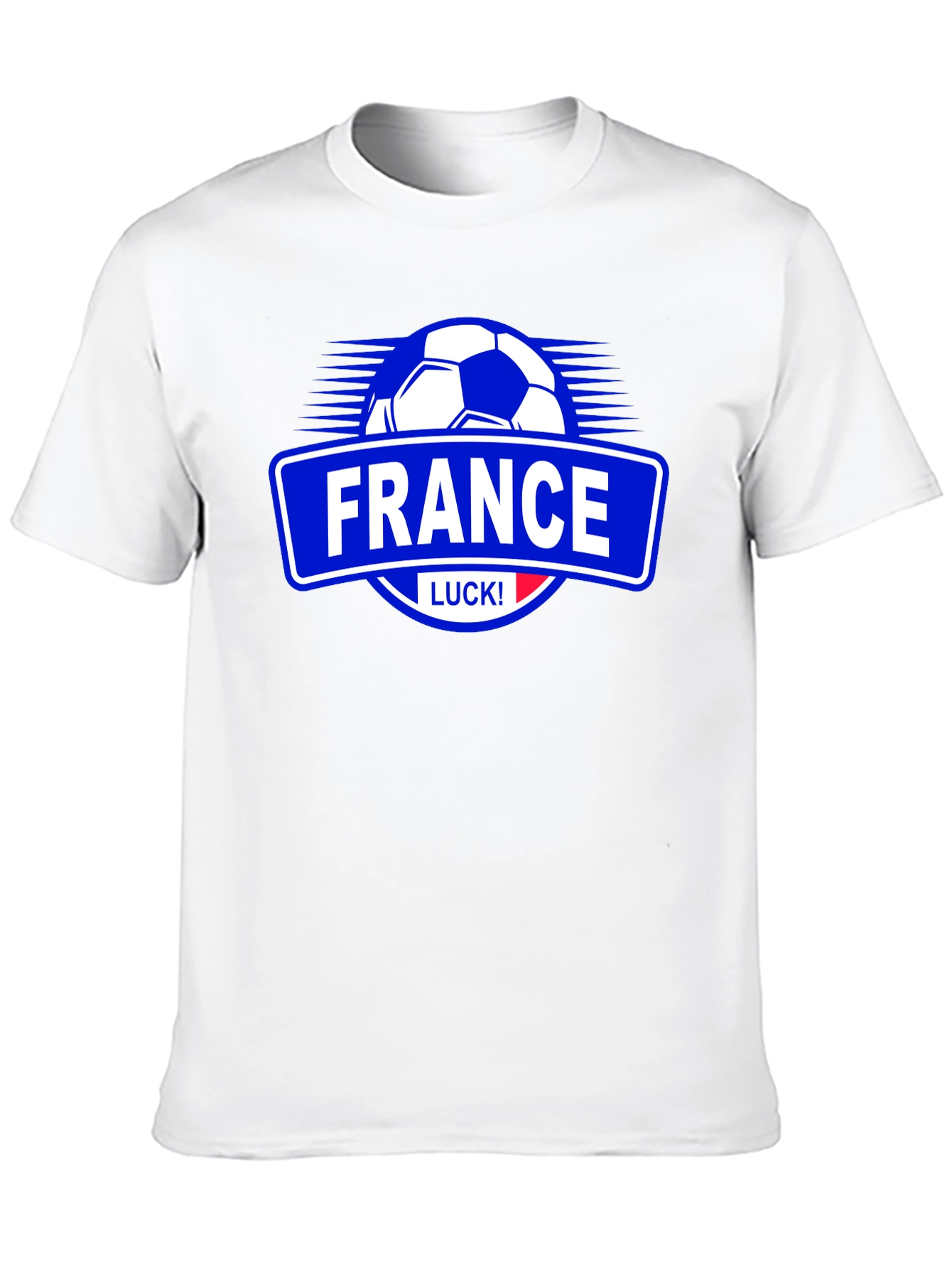 France Soccer T-Shirt - Black Graphic Tee