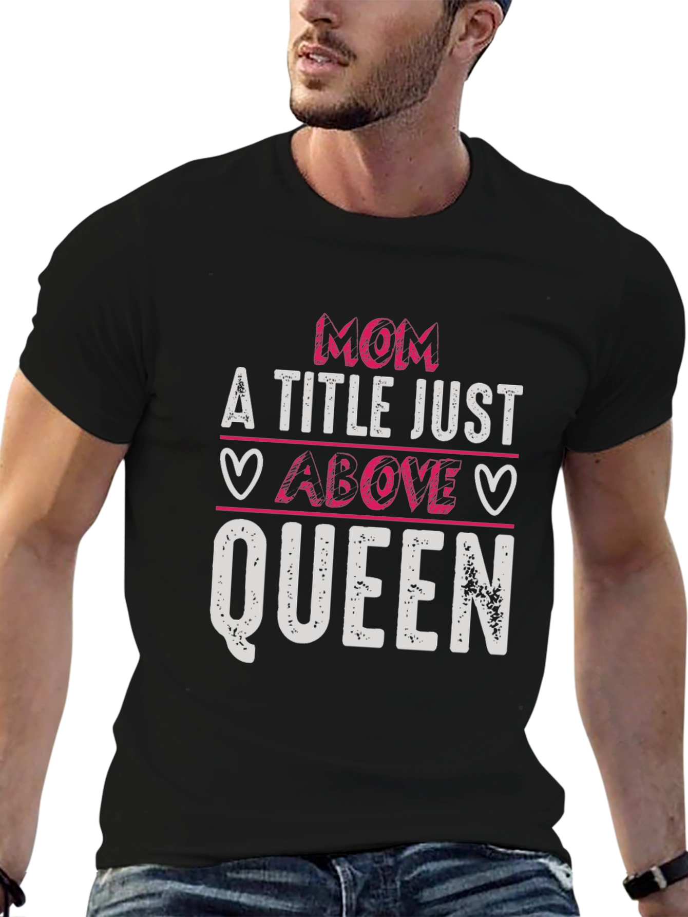 Mom Above Queen Graphic Tee