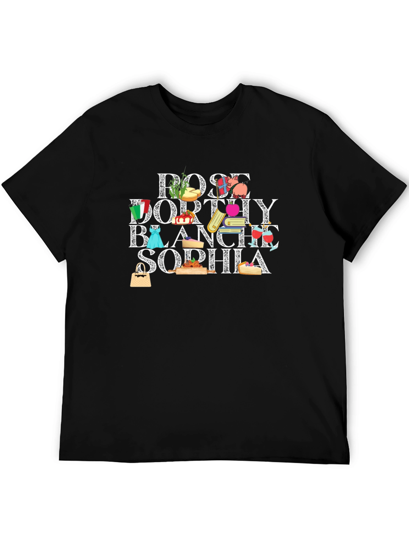 Golden Girls Character Names T-Shirt