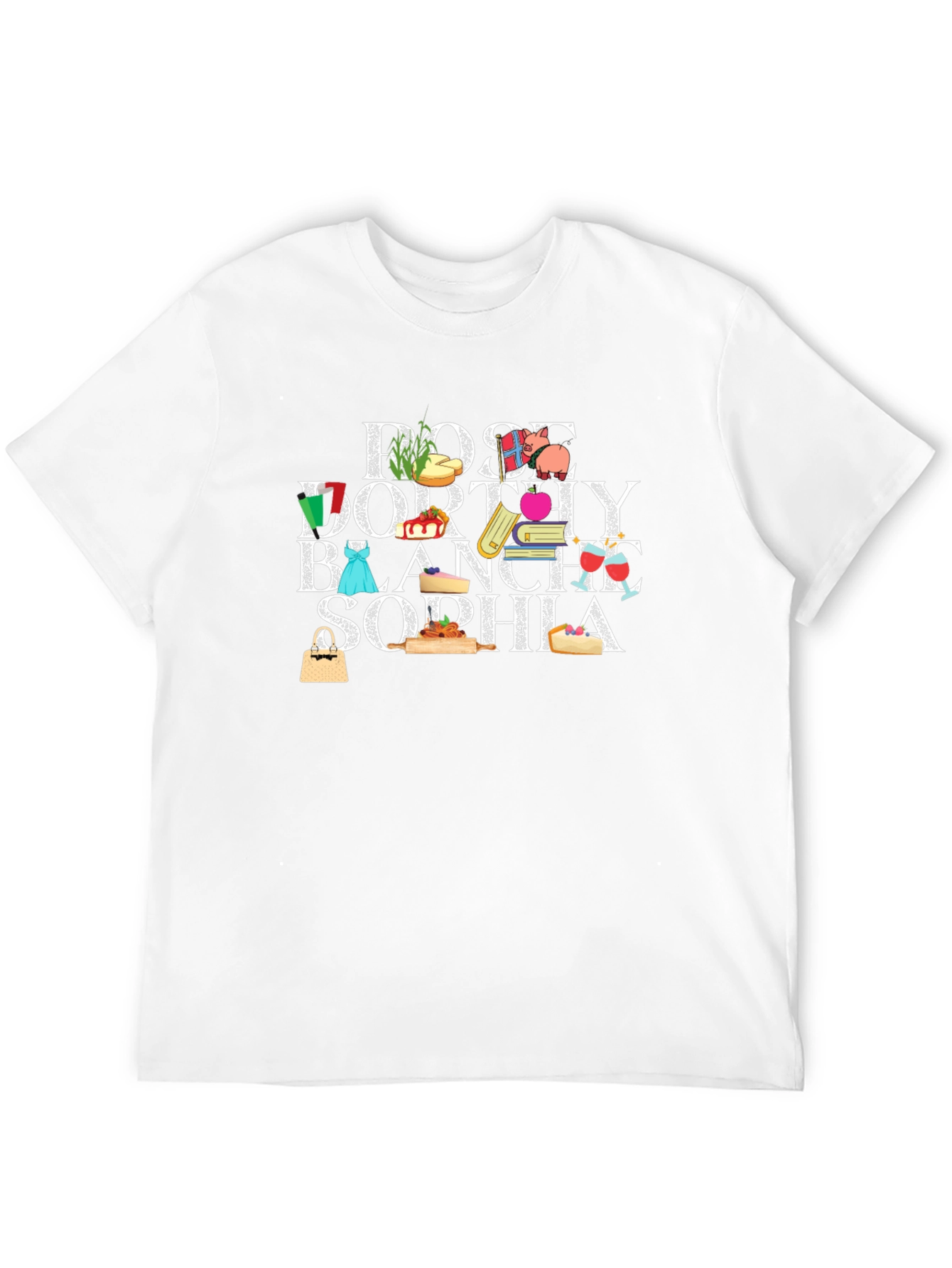 Golden Girls Character Names T-Shirt