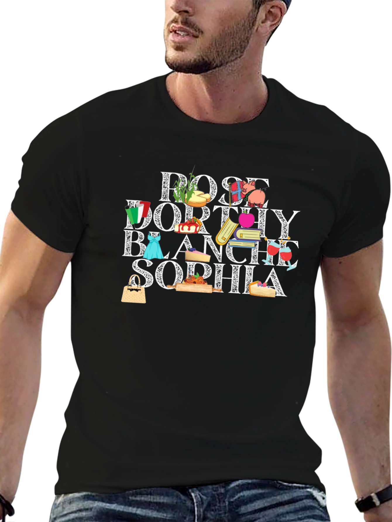 Golden Girls Character Names T-Shirt