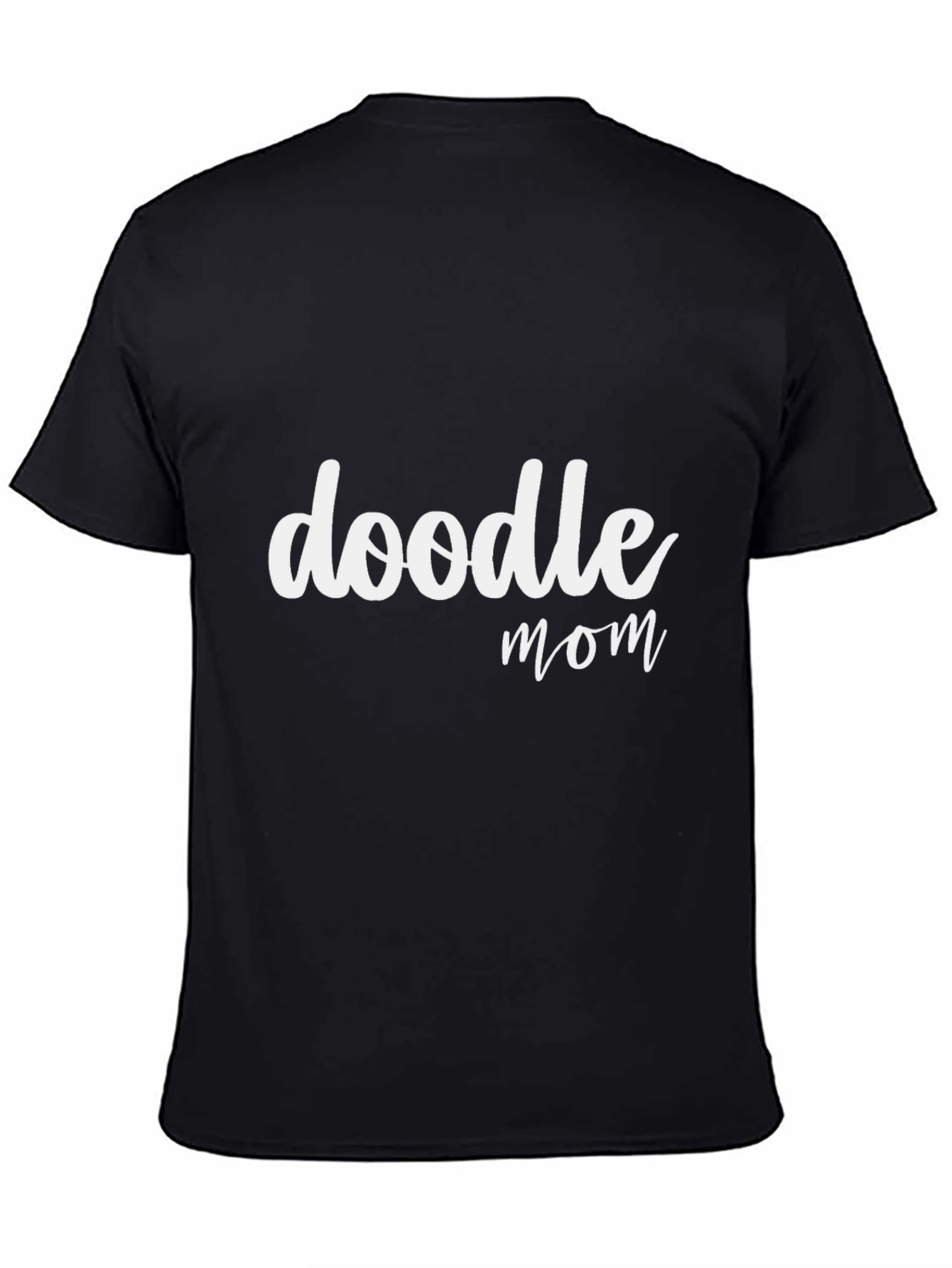 Doodle Mom T-Shirt - Black