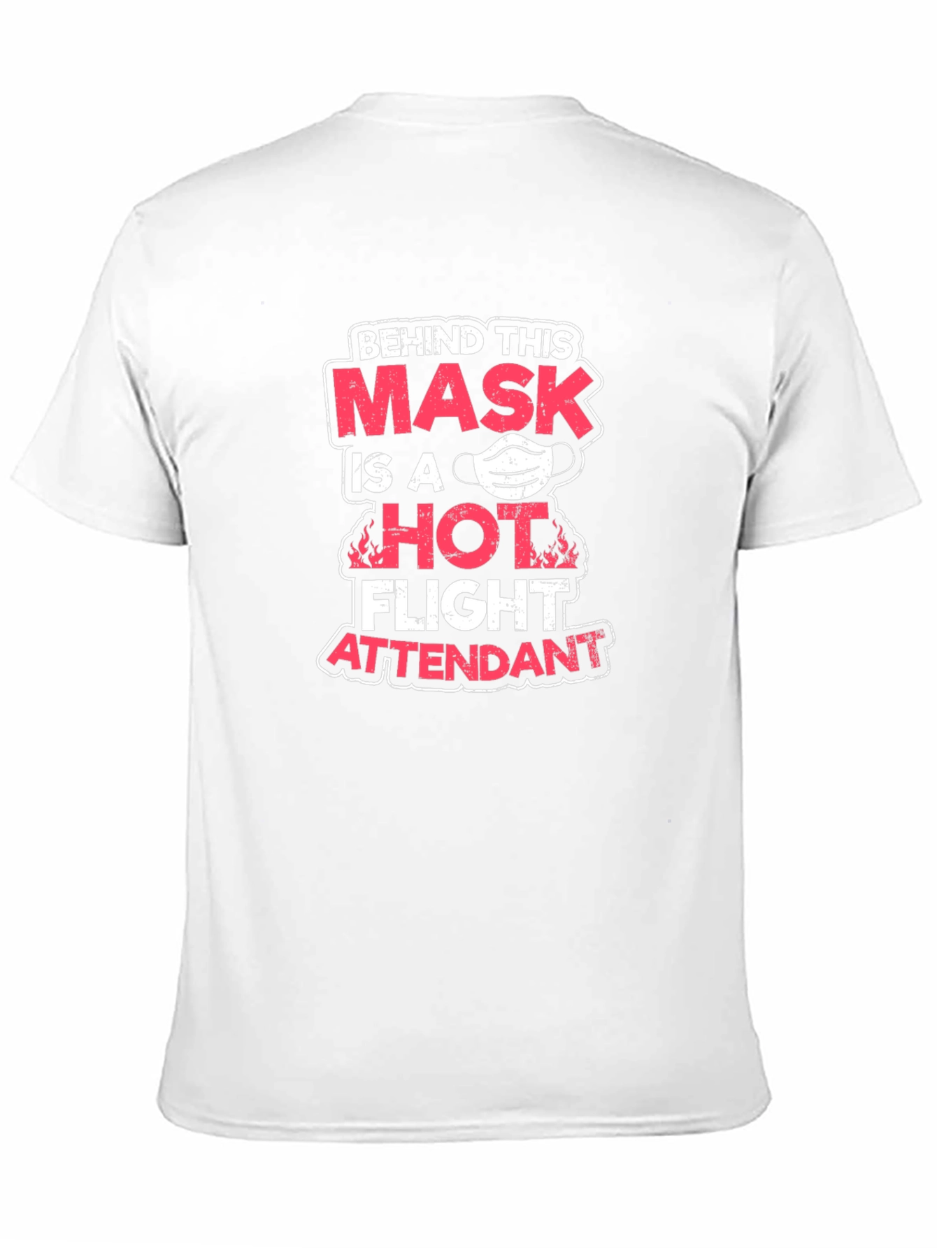 Hot Flight Attendant Mask T-Shirt
