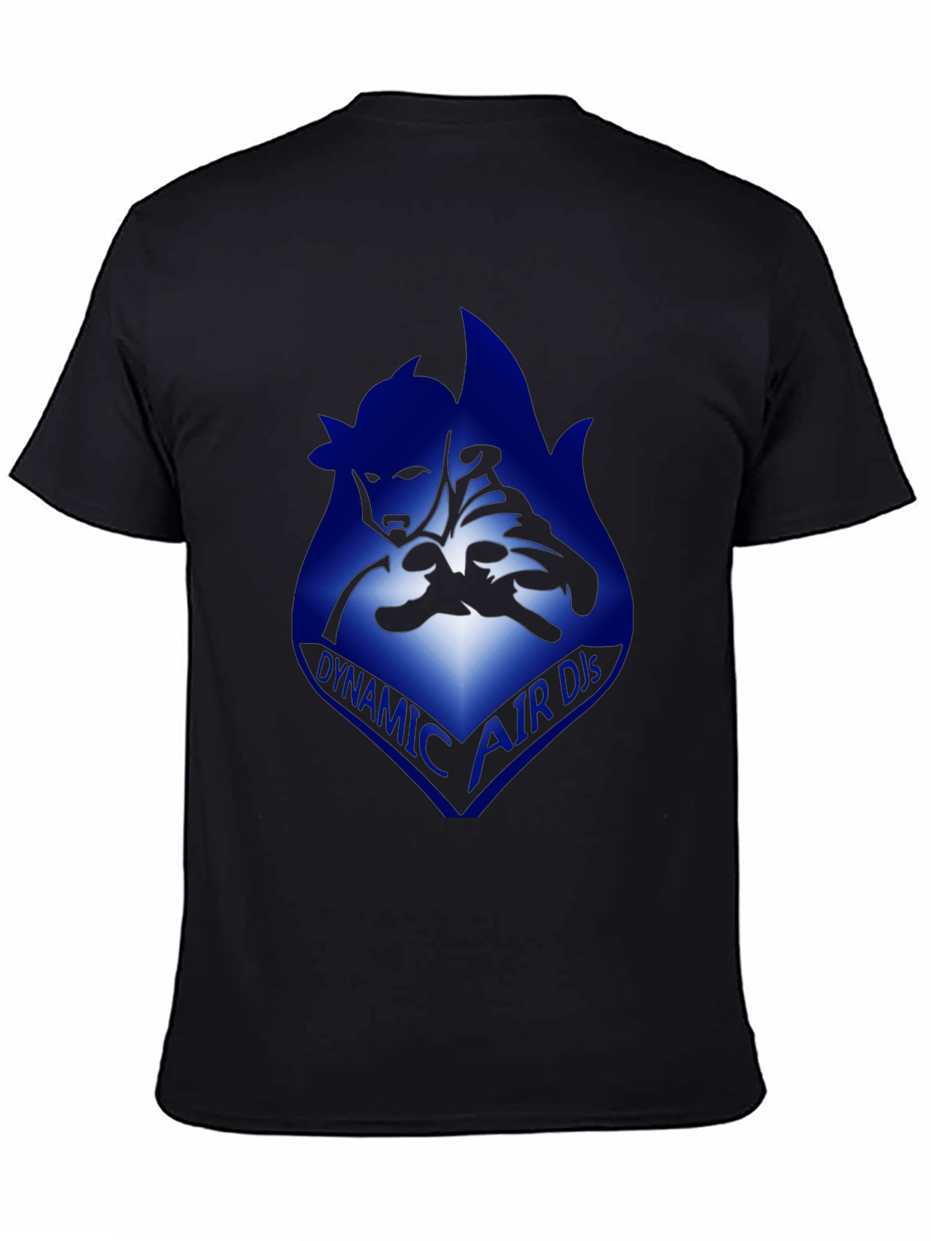 Dynamic Air Dis Black Graphic Tee