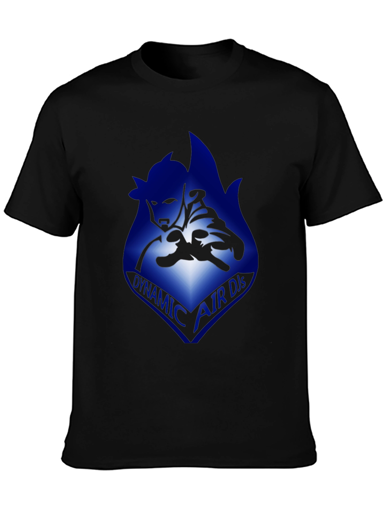 Dynamic Air Dis Black Graphic Tee
