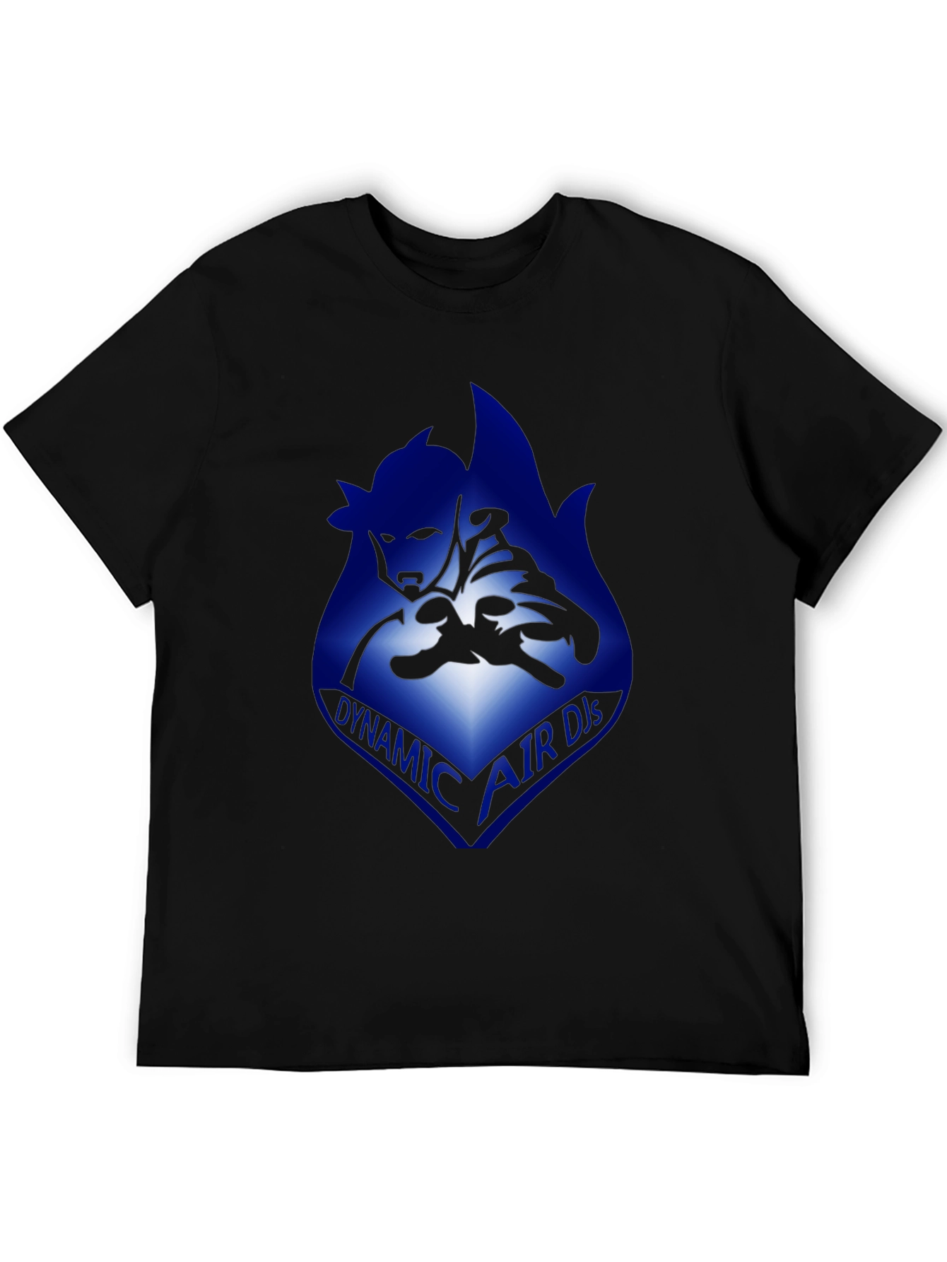 Dynamic Air Dis Black Graphic Tee