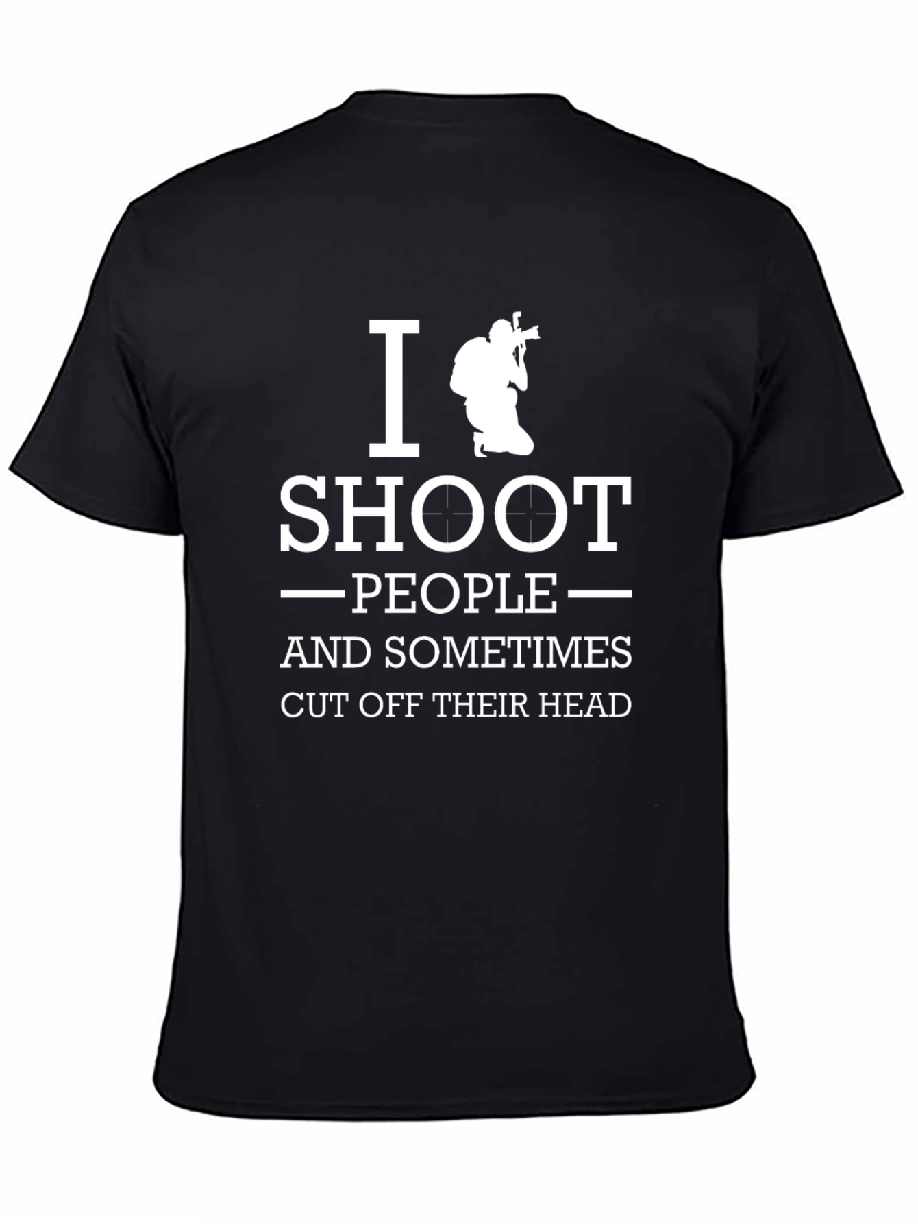I Shoot People Photography T-Shirt
