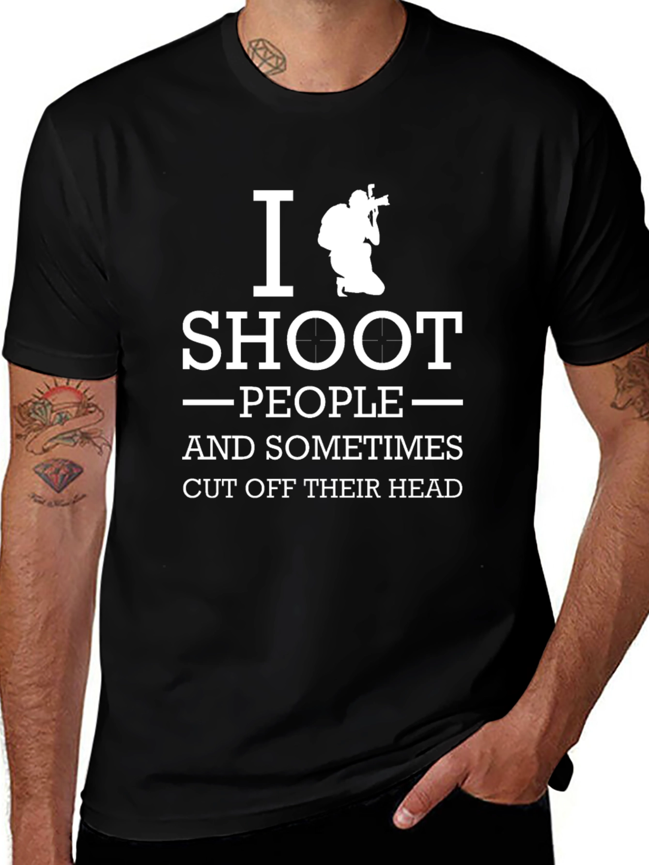 I Shoot People Photography T-Shirt