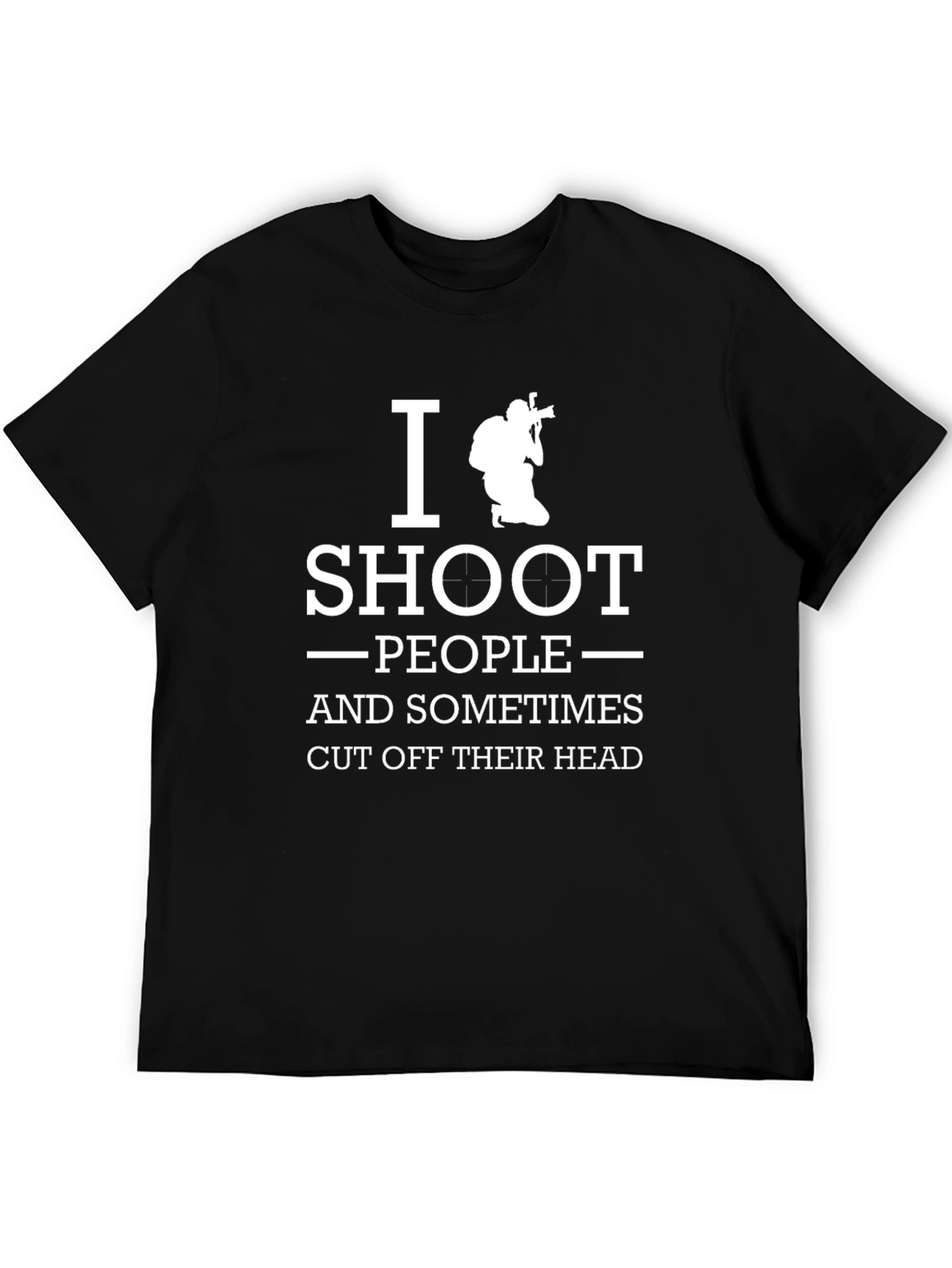 I Shoot People Photography T-Shirt