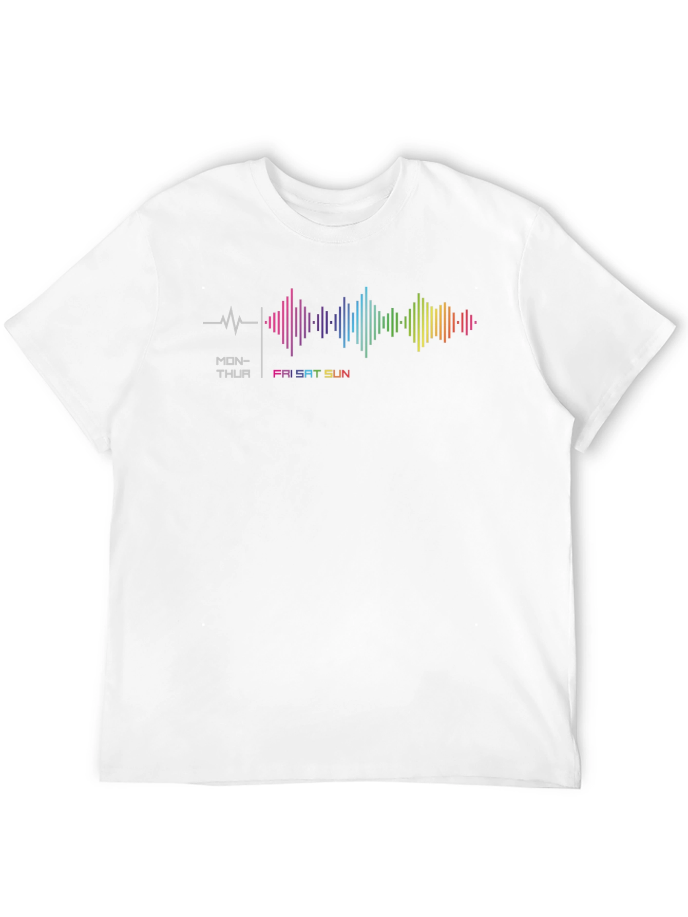 Weekend Vibes Graphic Tee - Black T-Shirt