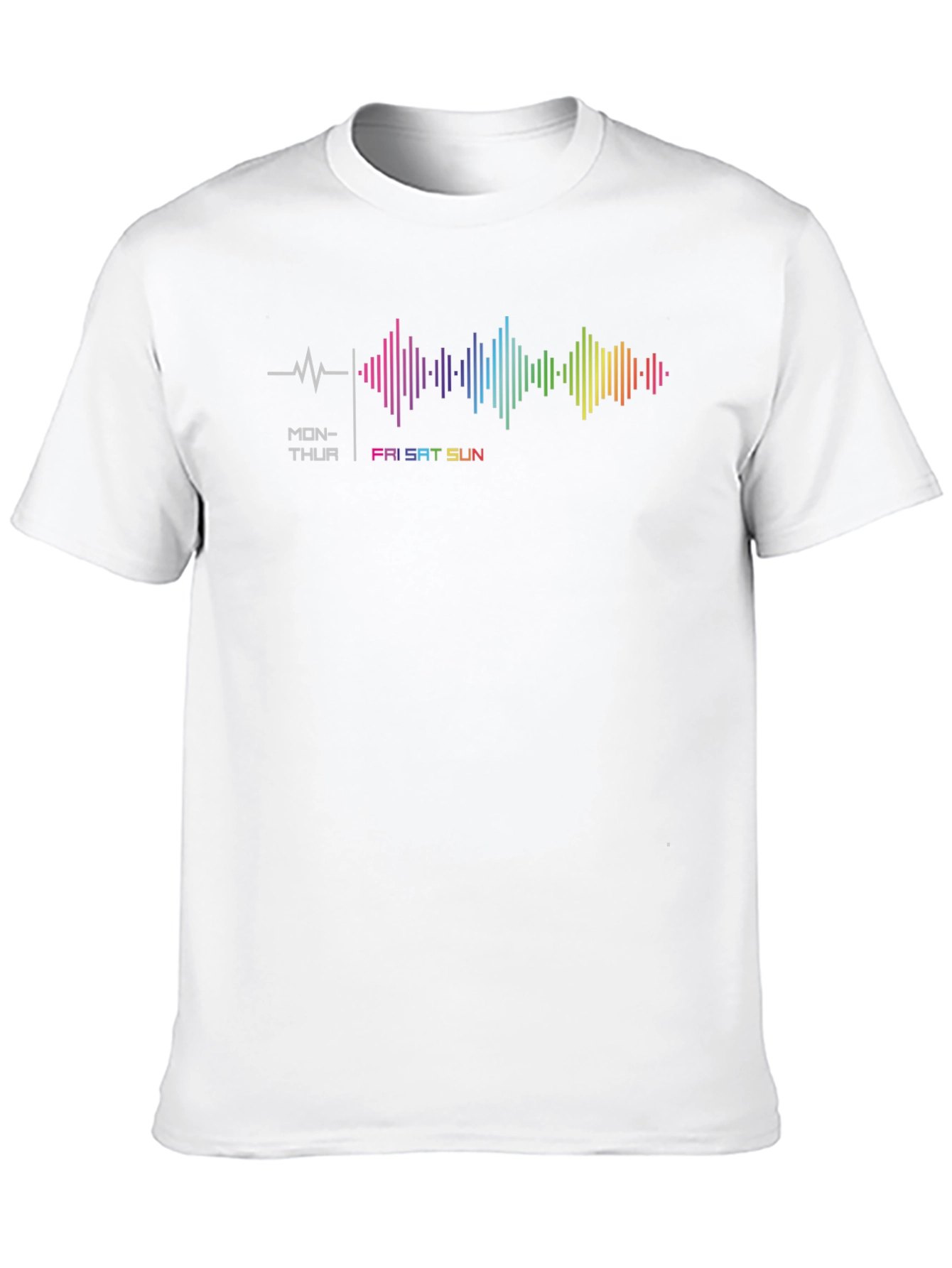 Weekend Vibes Graphic Tee - Black T-Shirt