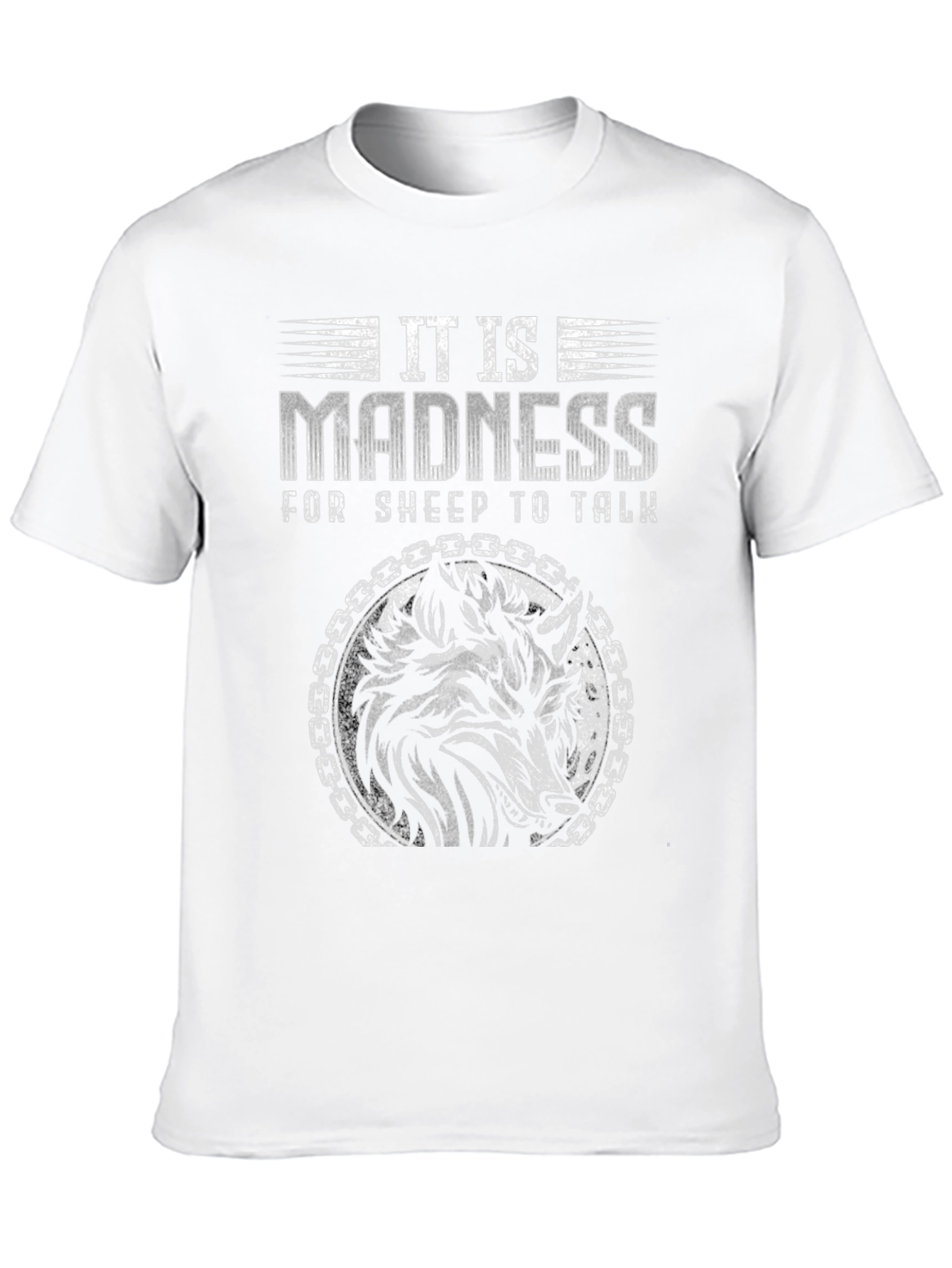 It is Madness Wolf Graphic Tee - Black