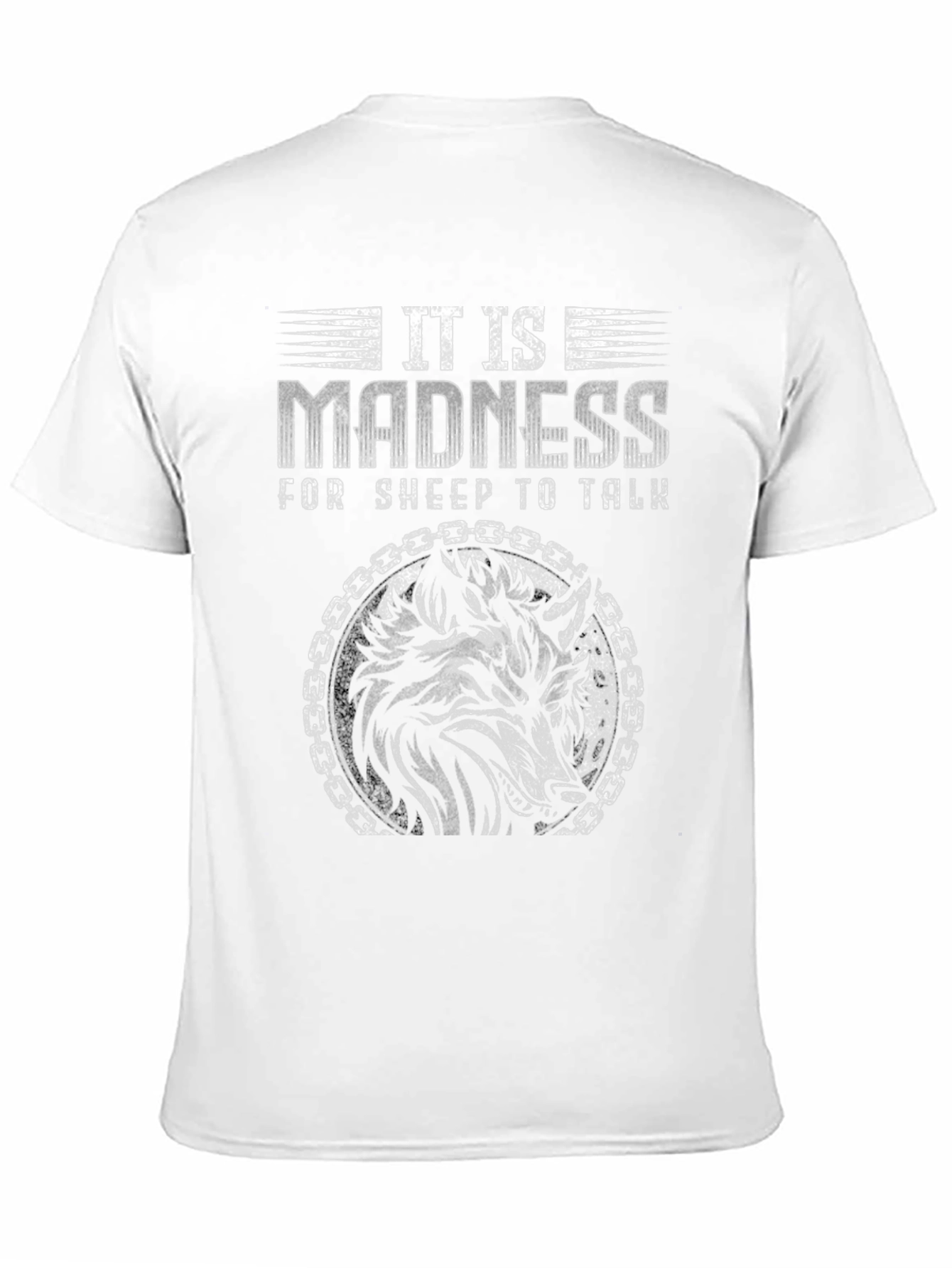 It is Madness Wolf Graphic Tee - Black