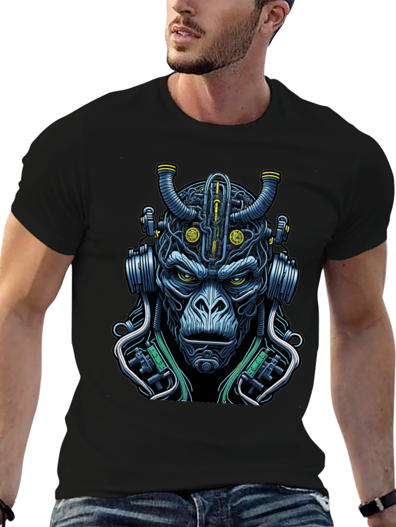 Cyborg Gorilla T-Shirt