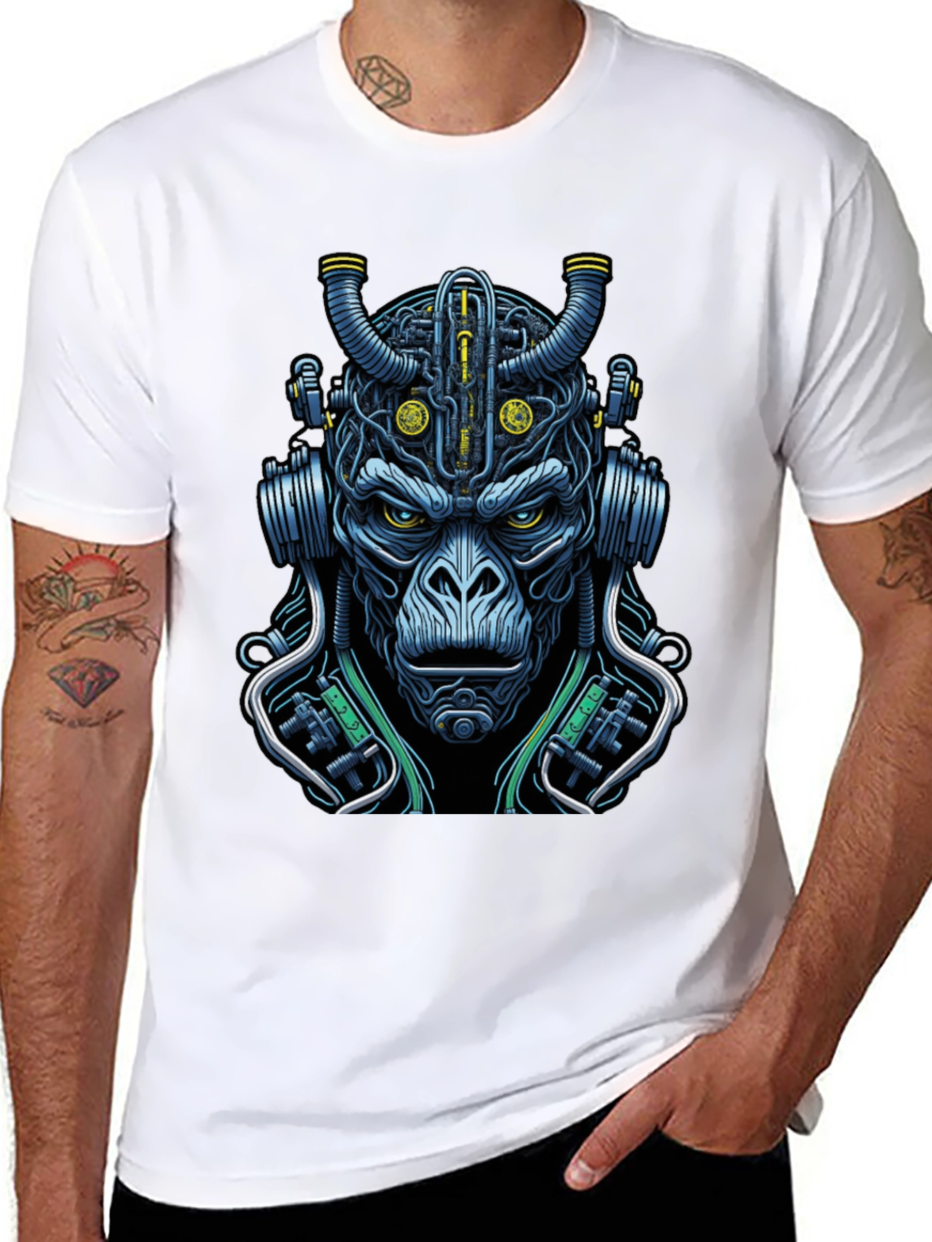 Cyborg Gorilla T-Shirt