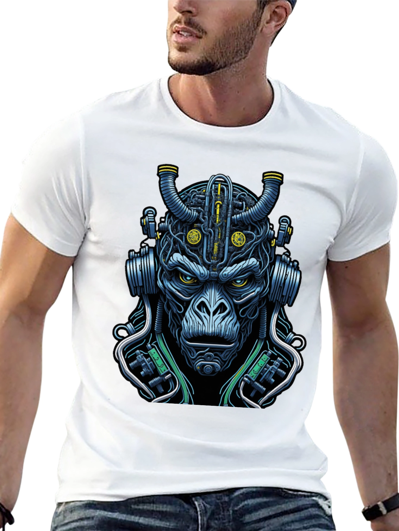 Cyborg Gorilla T-Shirt