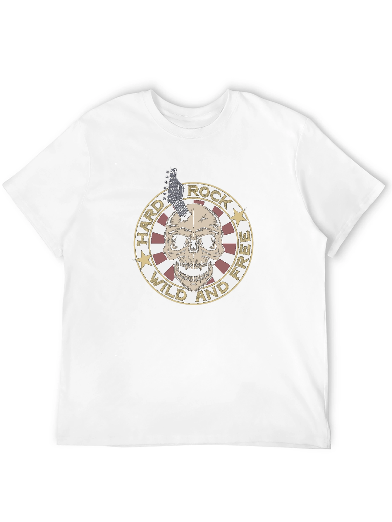 Hard Rock Skull Graphic Tee - Wild and Free