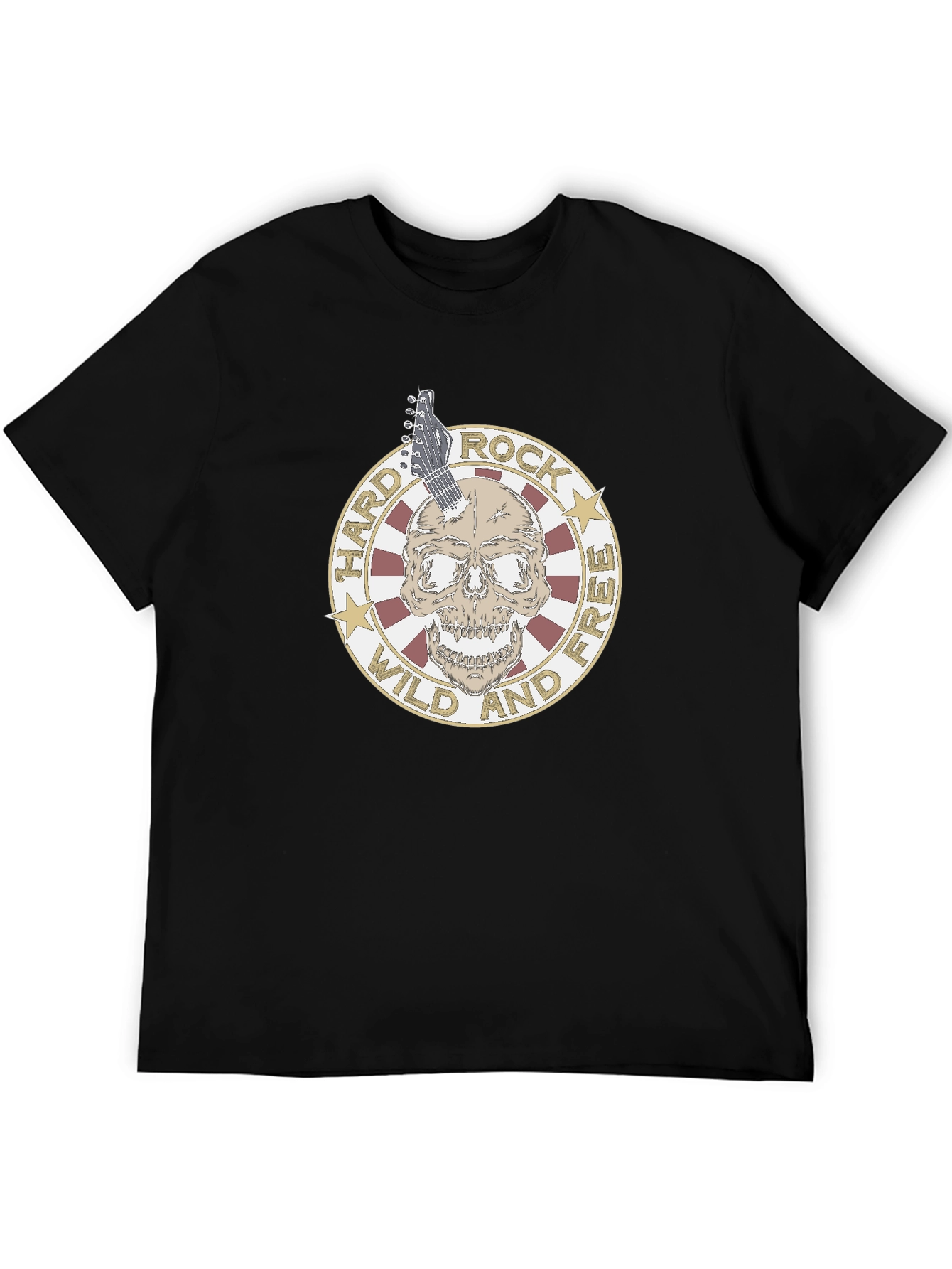 Hard Rock Skull Graphic Tee - Wild and Free