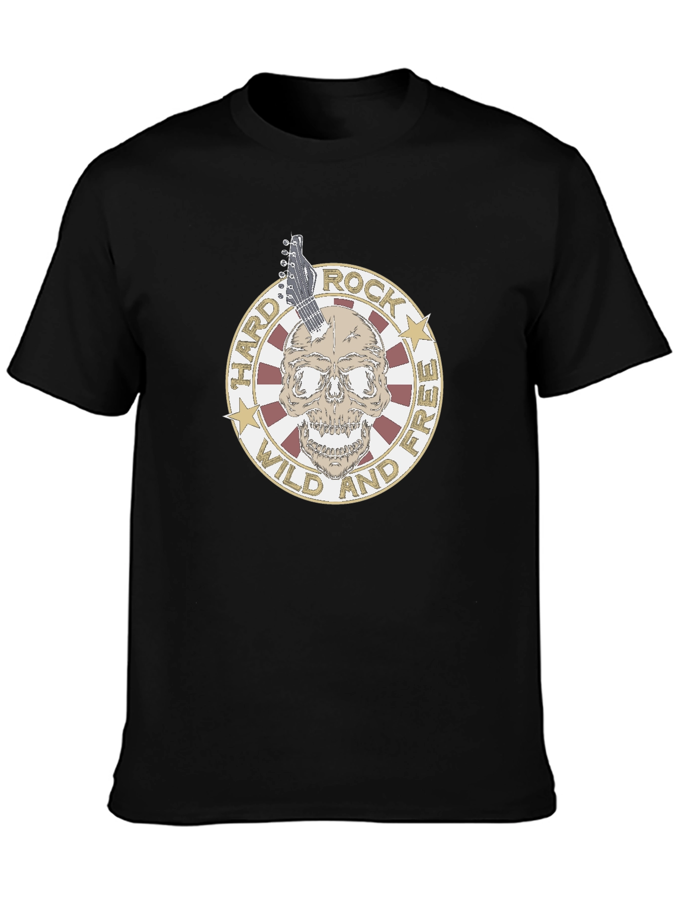 Hard Rock Skull Graphic Tee - Wild and Free