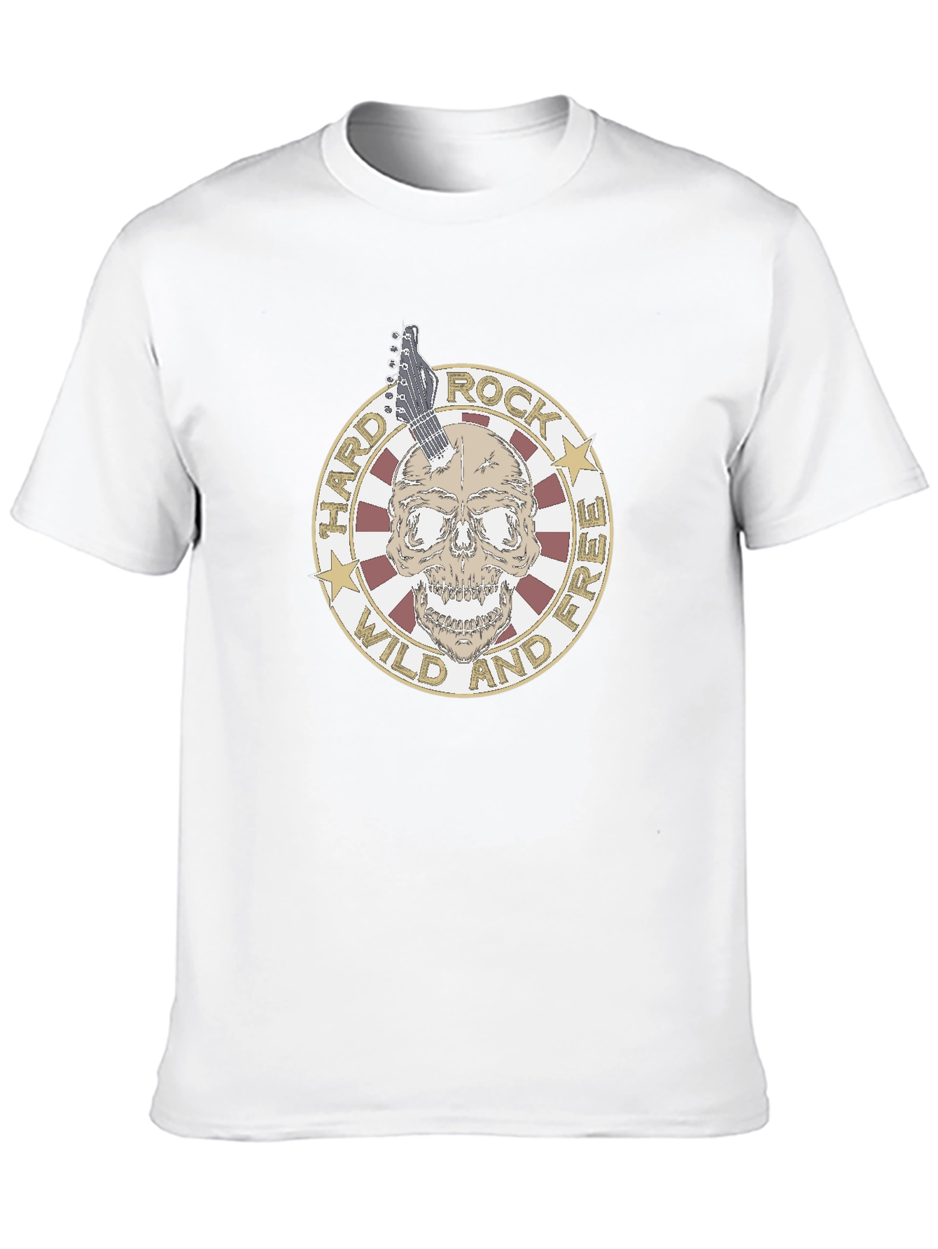 Hard Rock Skull Graphic Tee - Wild and Free