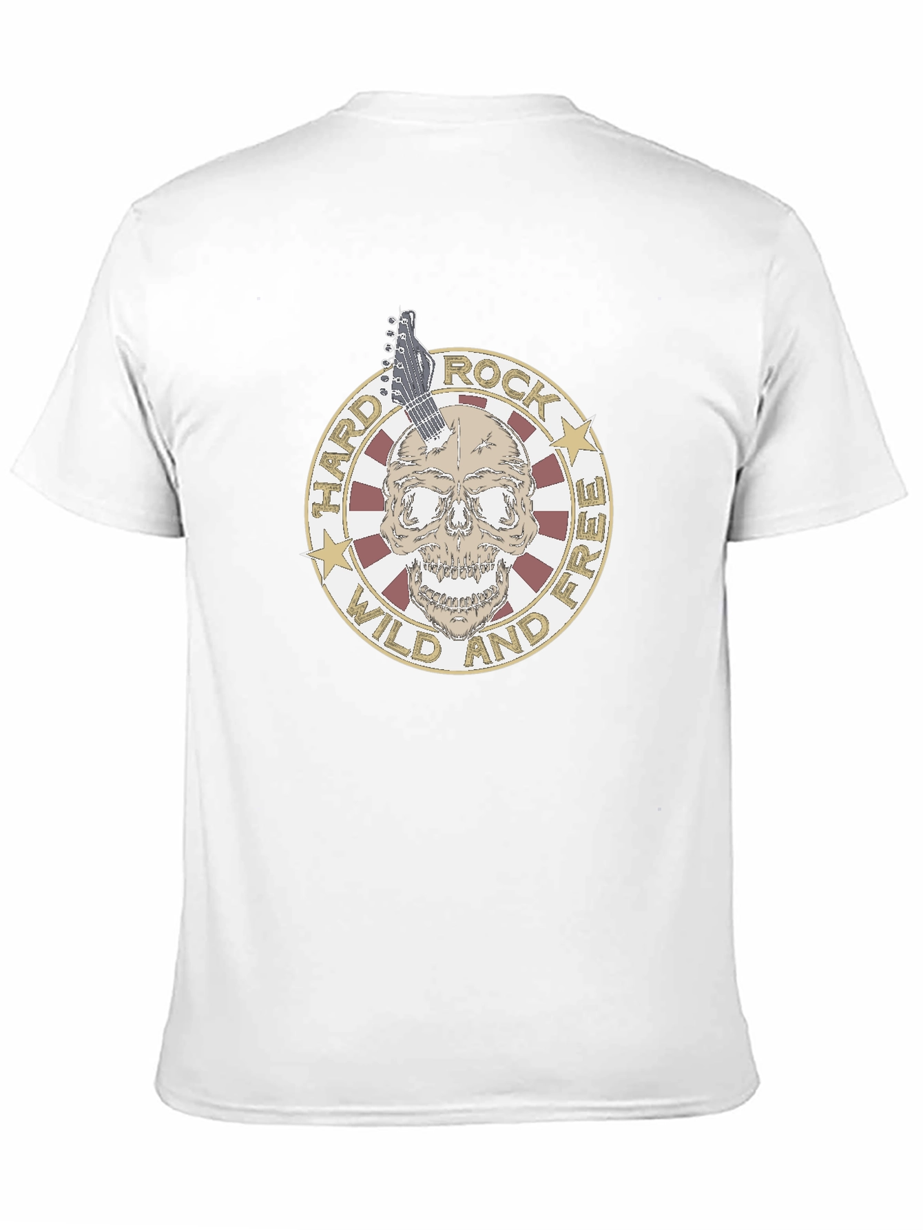 Hard Rock Skull Graphic Tee - Wild and Free
