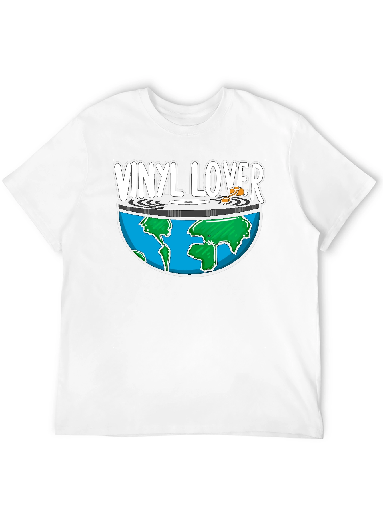 Vinyl Lover Graphic T-Shirt