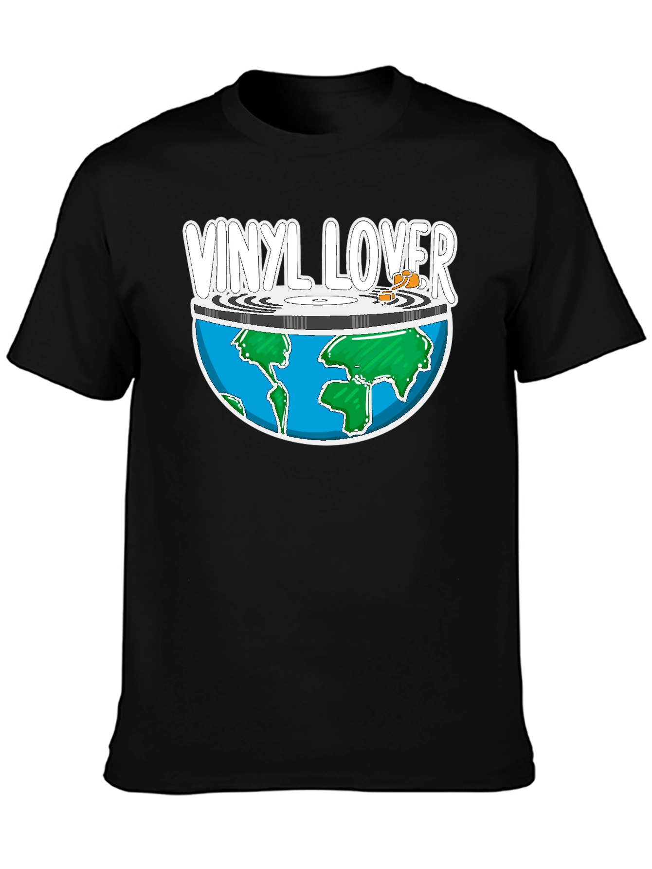 Vinyl Lover Graphic T-Shirt