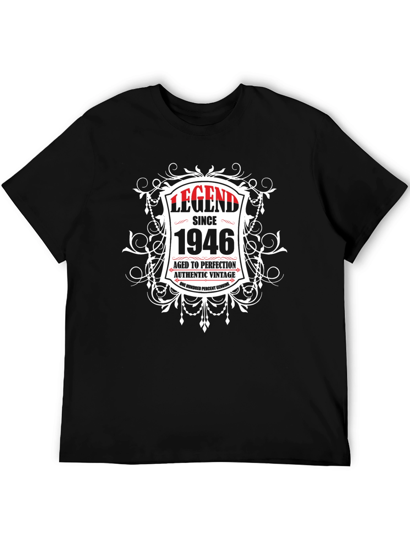 Legend Since 1946 T-Shirt: Aged to Perfection