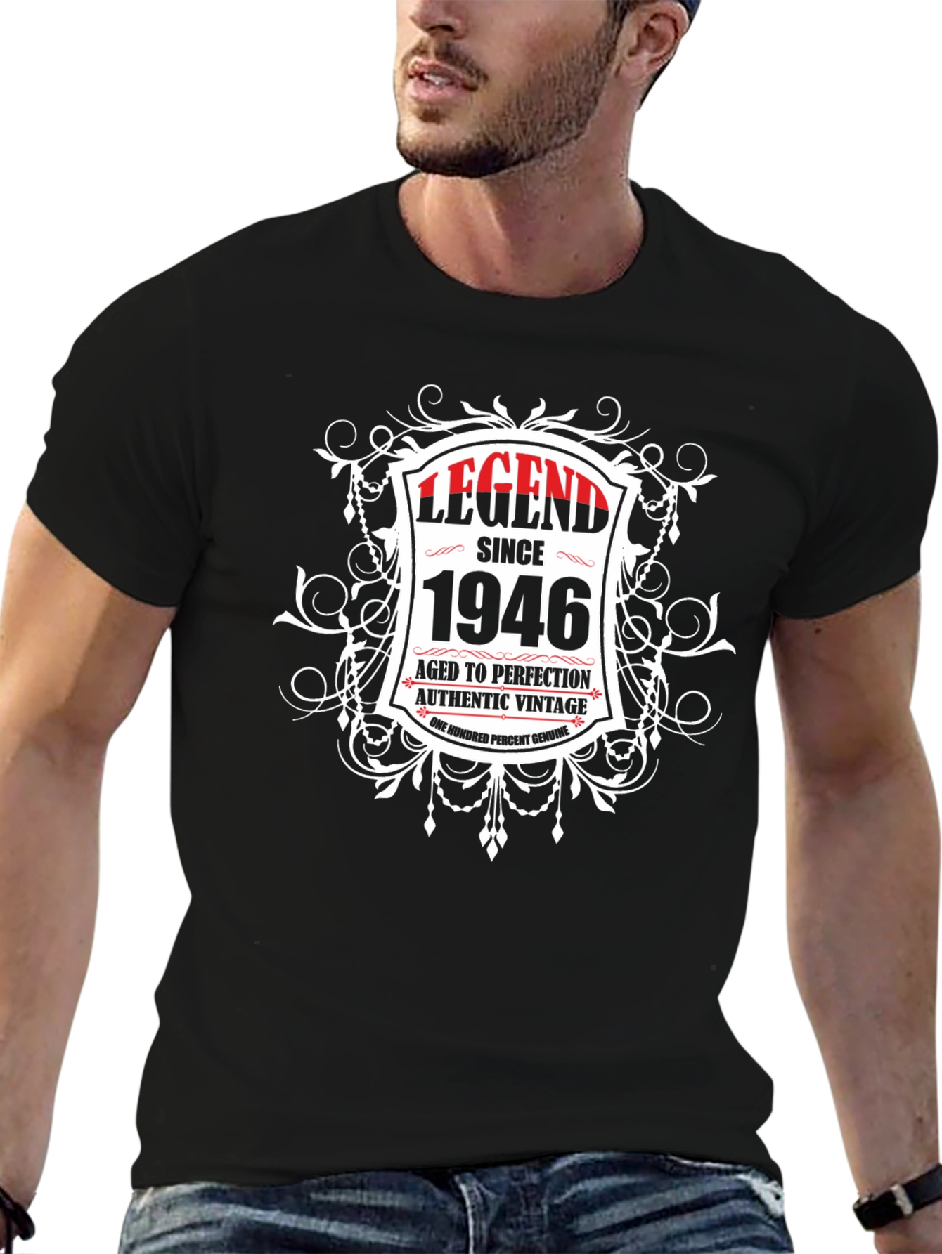 Legend Since 1946 T-Shirt: Aged to Perfection