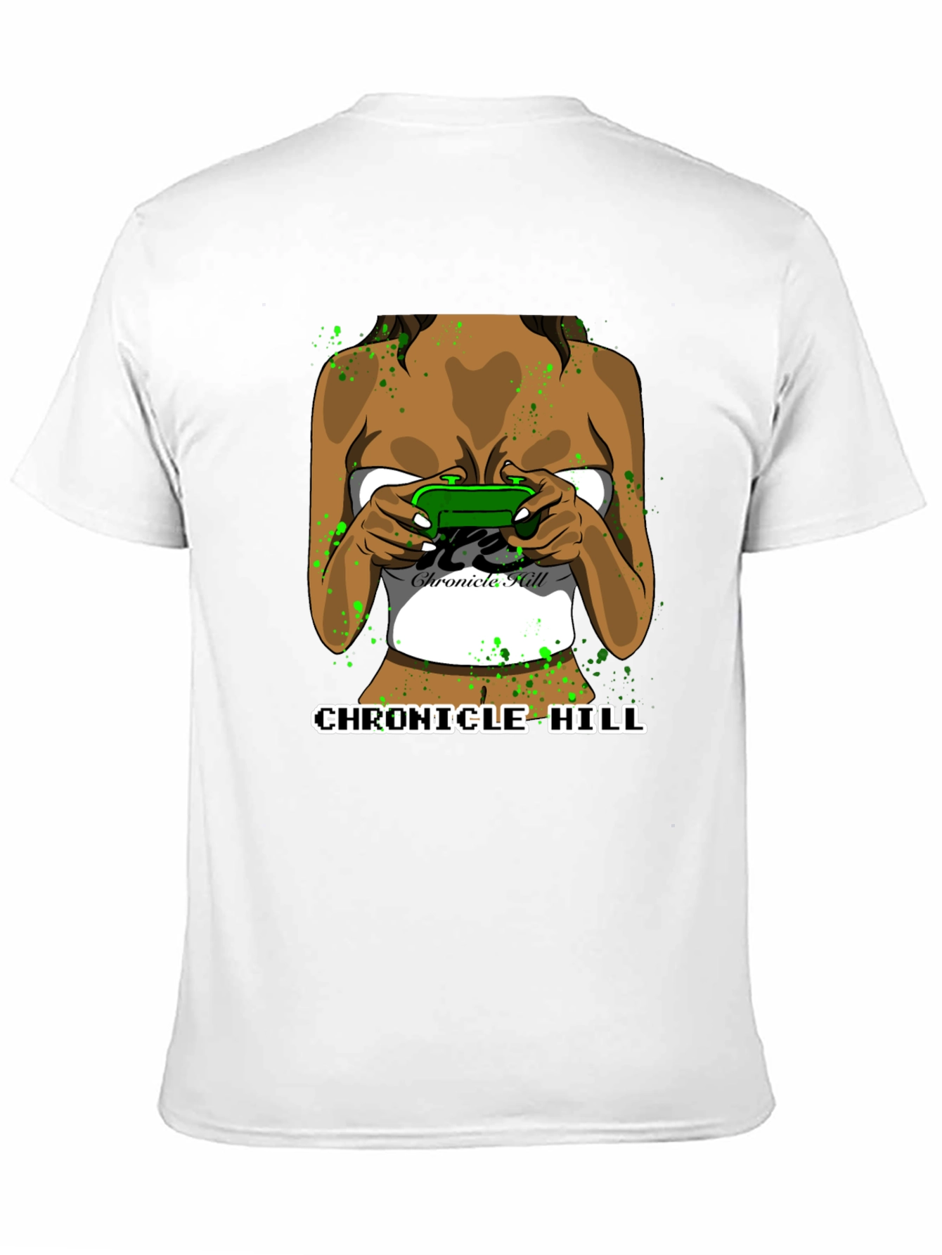 Chronicle Hill Gamer Girl Graphic Tee - Black