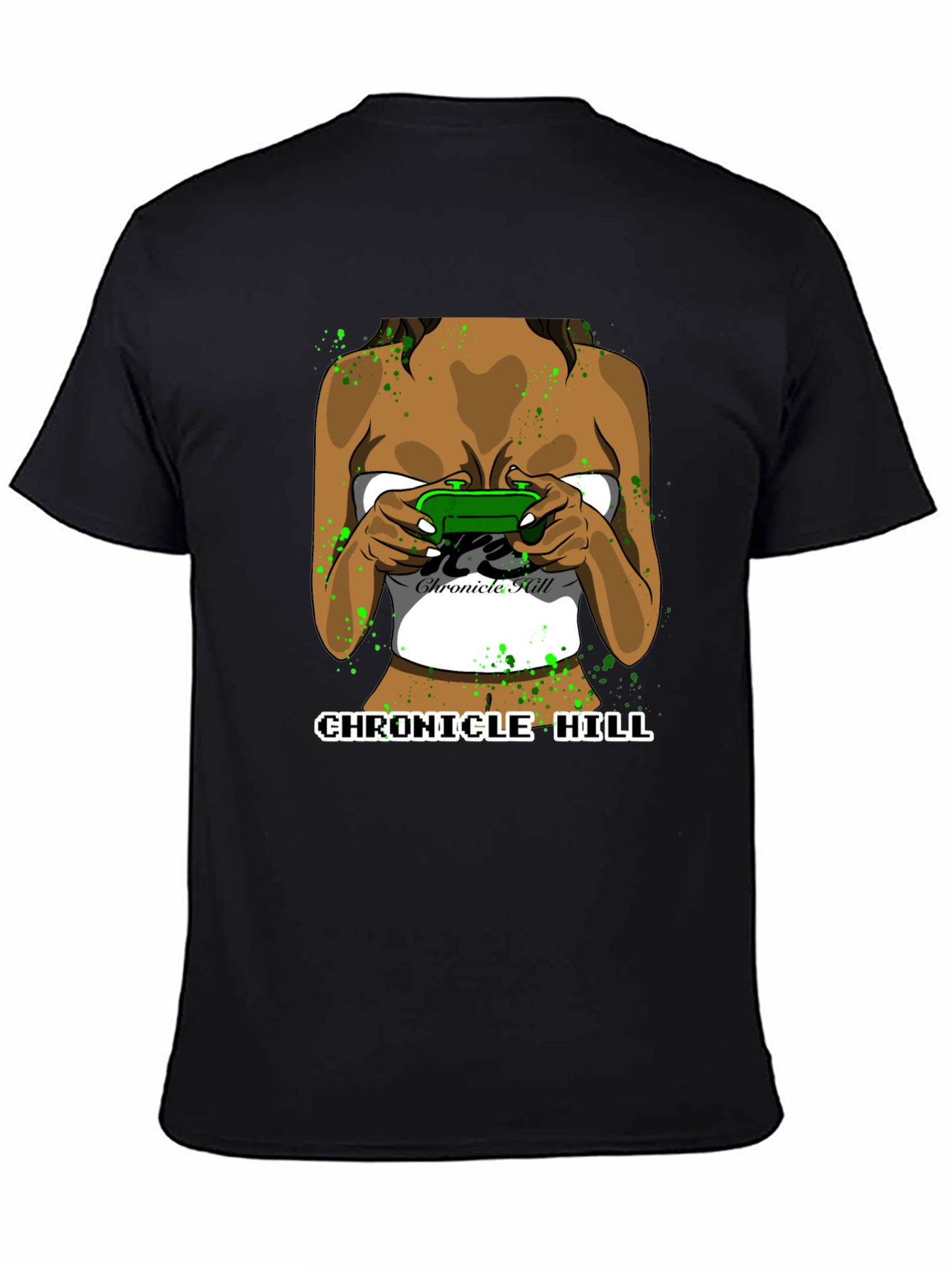 Chronicle Hill Gamer Girl Graphic Tee - Black