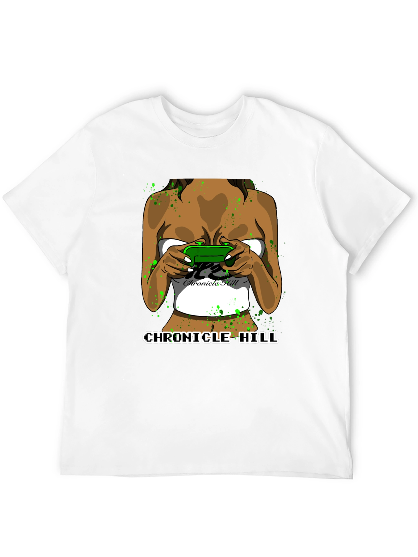 Chronicle Hill Gamer Girl Graphic Tee - Black
