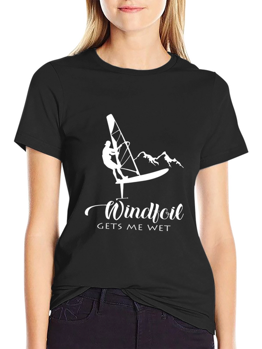 Windfoil Graphic T-Shirt - Gets Me Wet