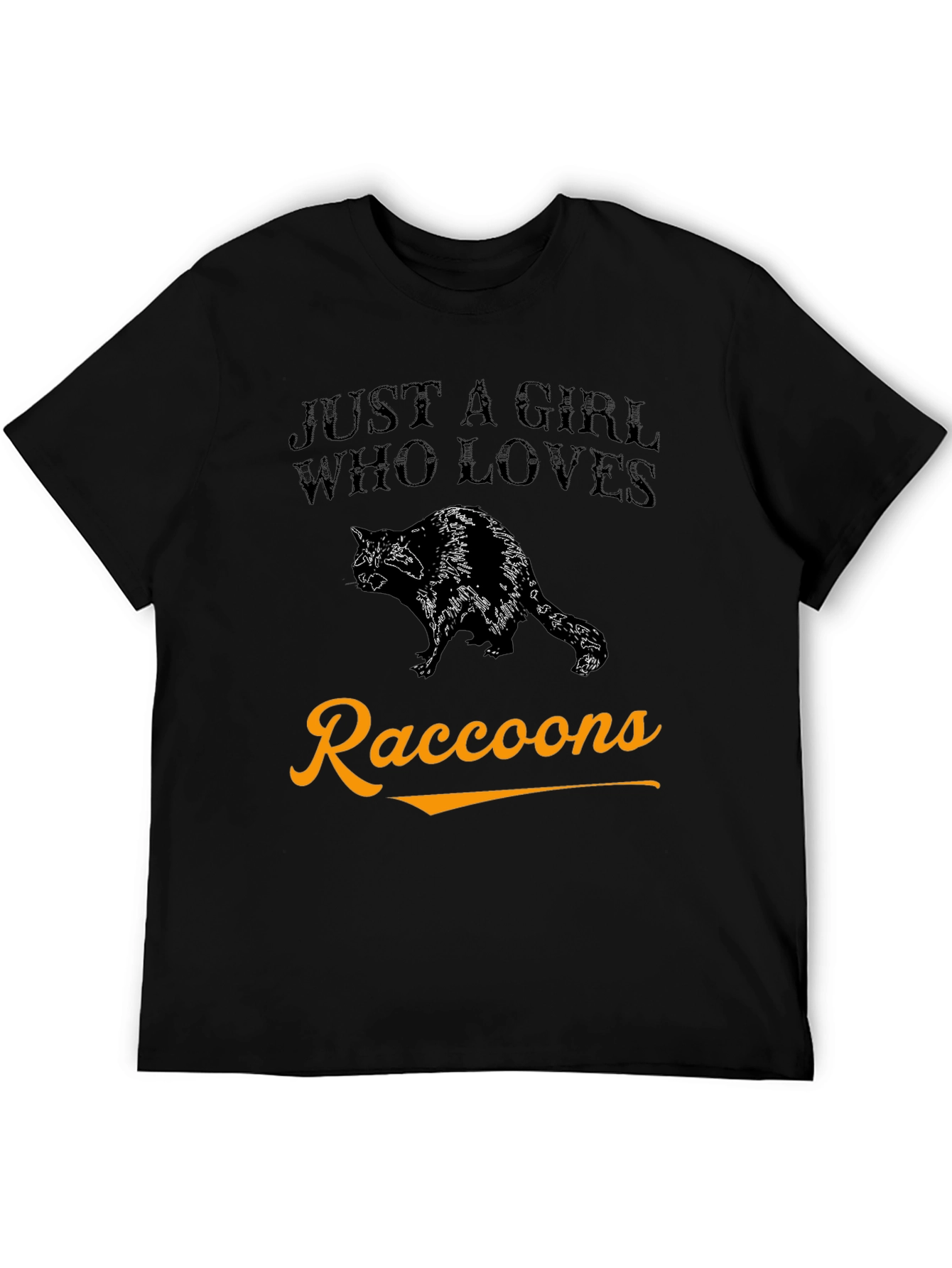 Just A Girl Who Loves Raccoons T-Shirt
